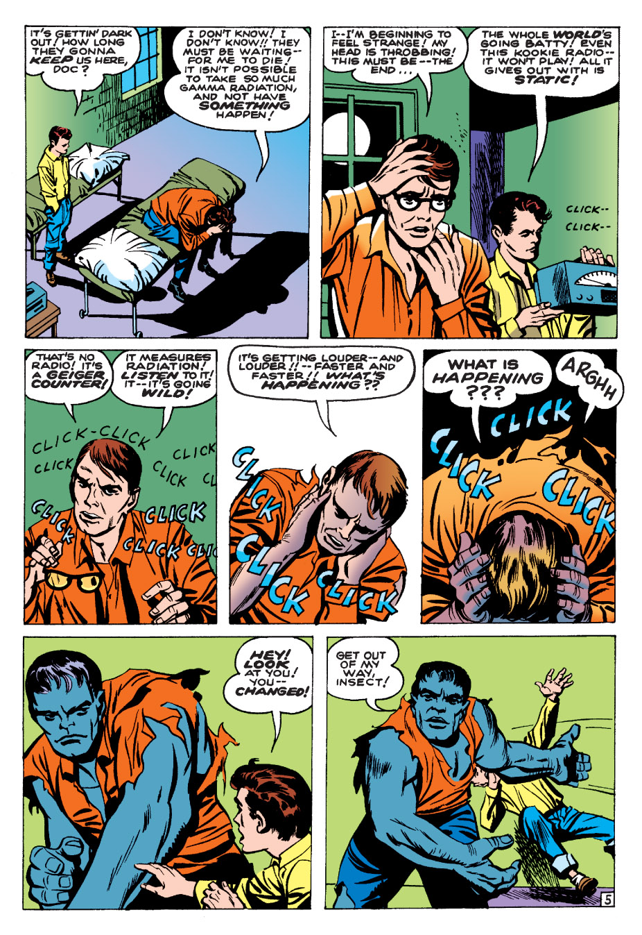 Read online Marvel Masterworks: The Incredible Hulk comic -  Issue # TPB 1 (Part 1) - 8