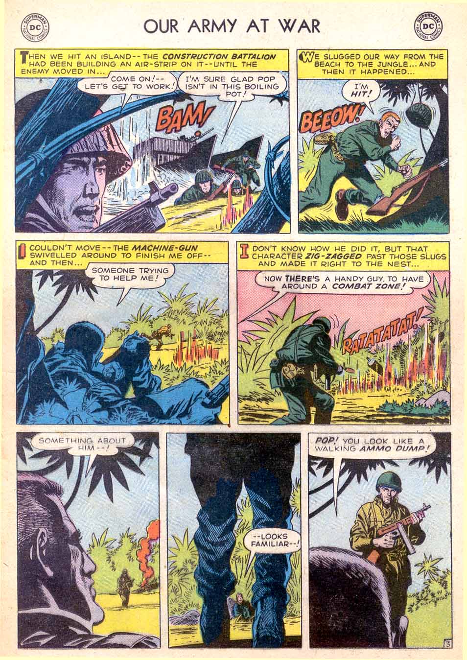 Read online Our Army at War (1952) comic -  Issue #64 - 21