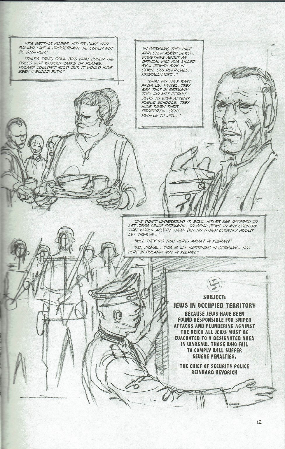 Read online Yossel: April 19, 1943 comic -  Issue # TPB - 21