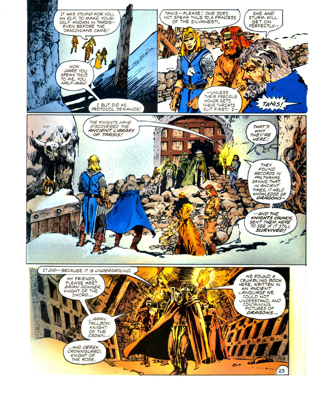 Read online Dragonlance Saga comic -  Issue #3 - 26