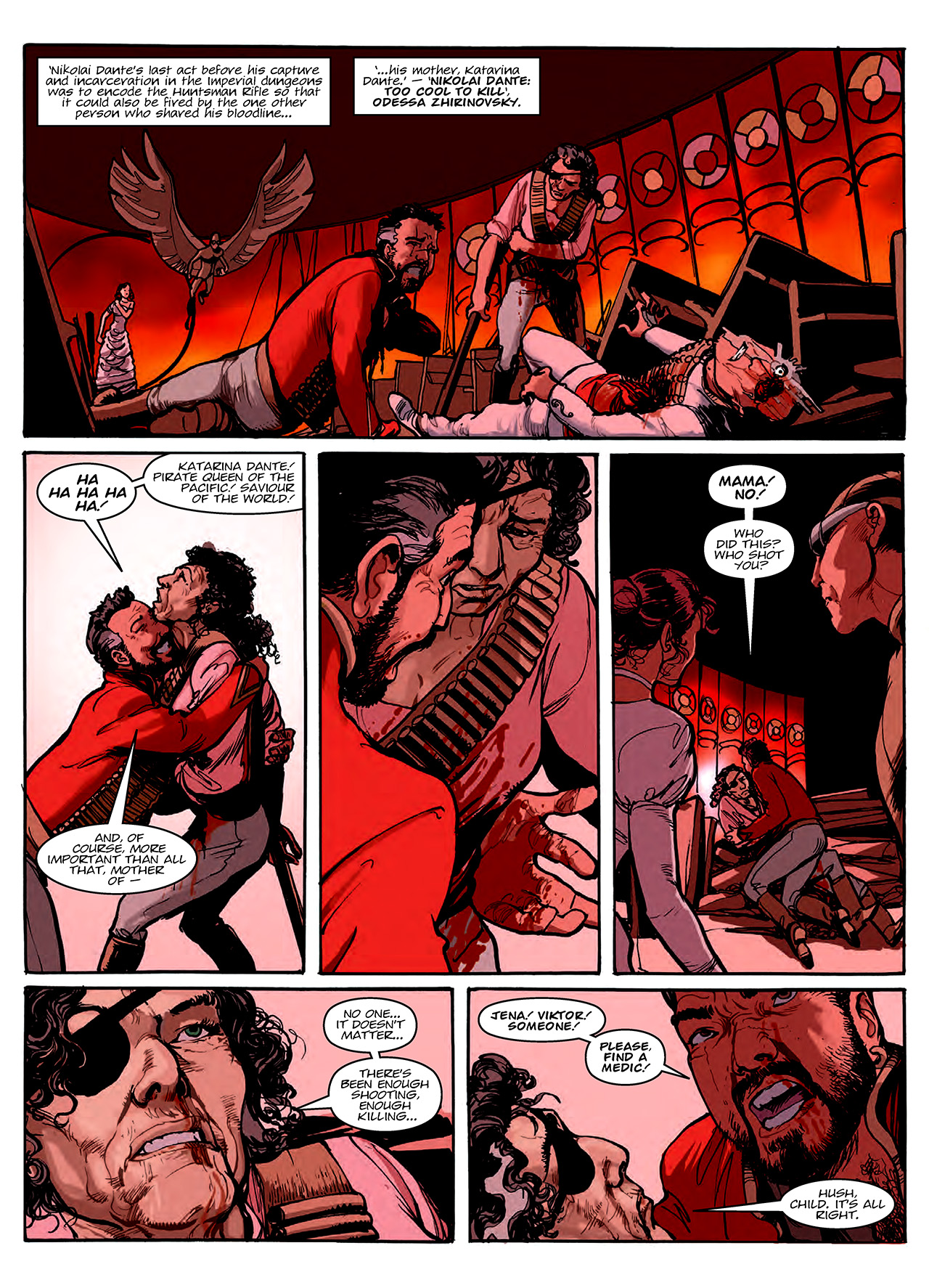 Read online Nikolai Dante comic -  Issue # TPB 11 - 115