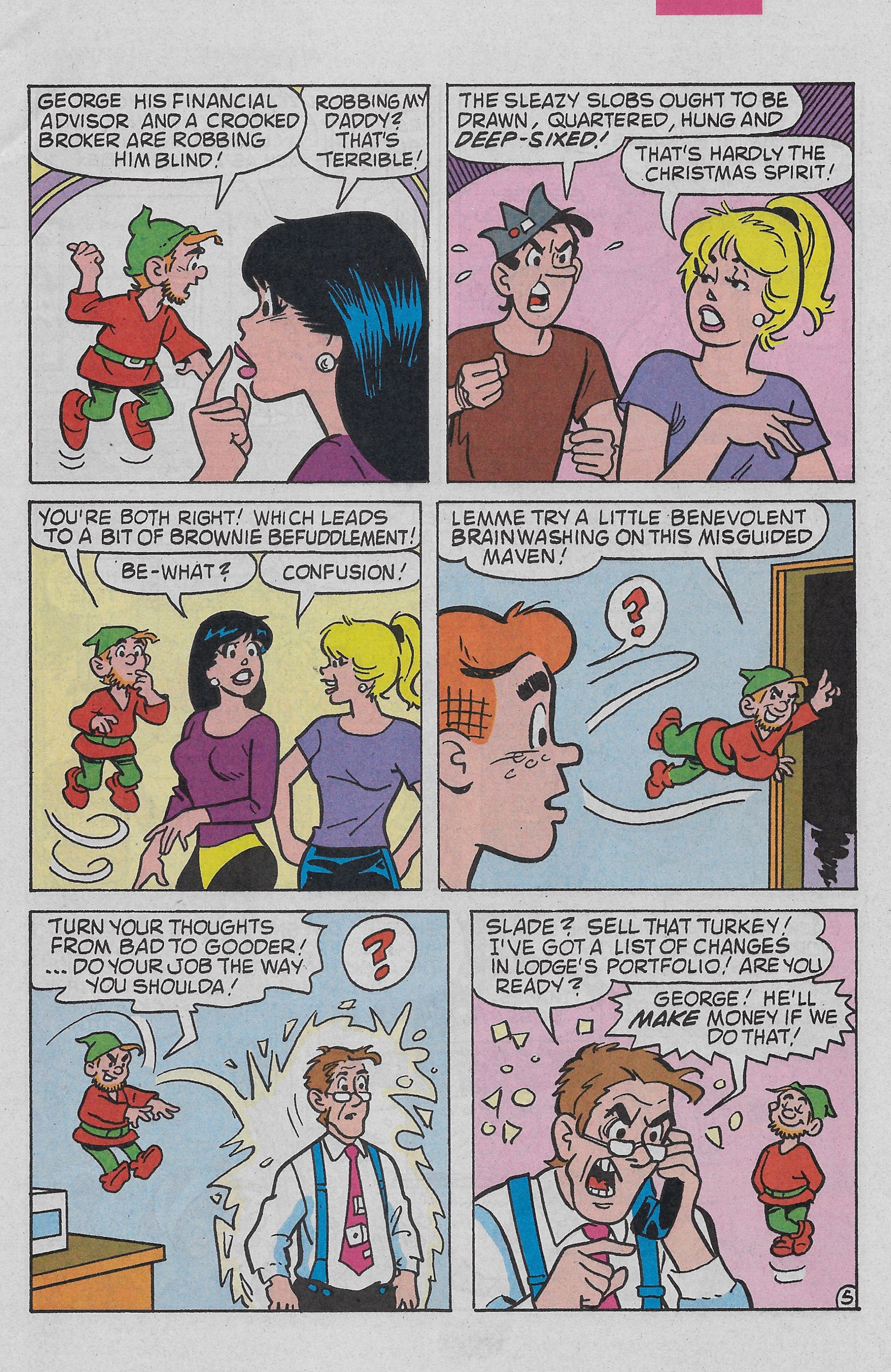 Read online Archie's Christmas Stocking comic -  Issue #1 - 7