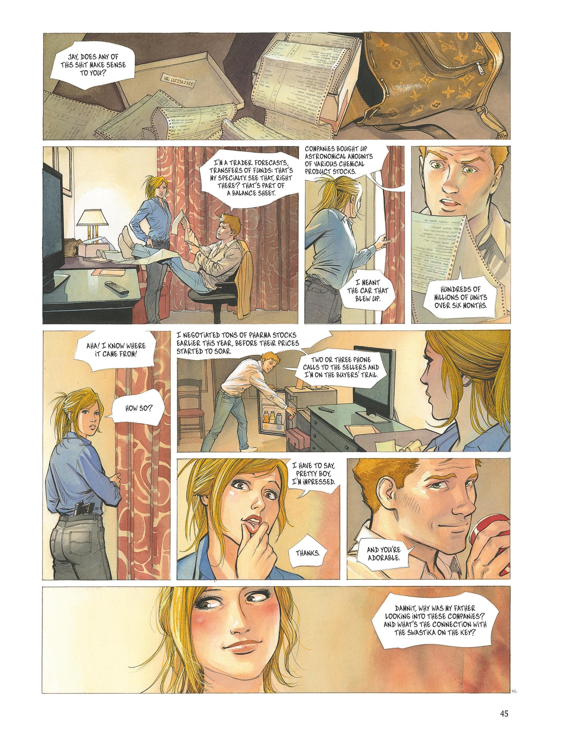 Read online The Bleiberg Project comic -  Issue #1 - 45