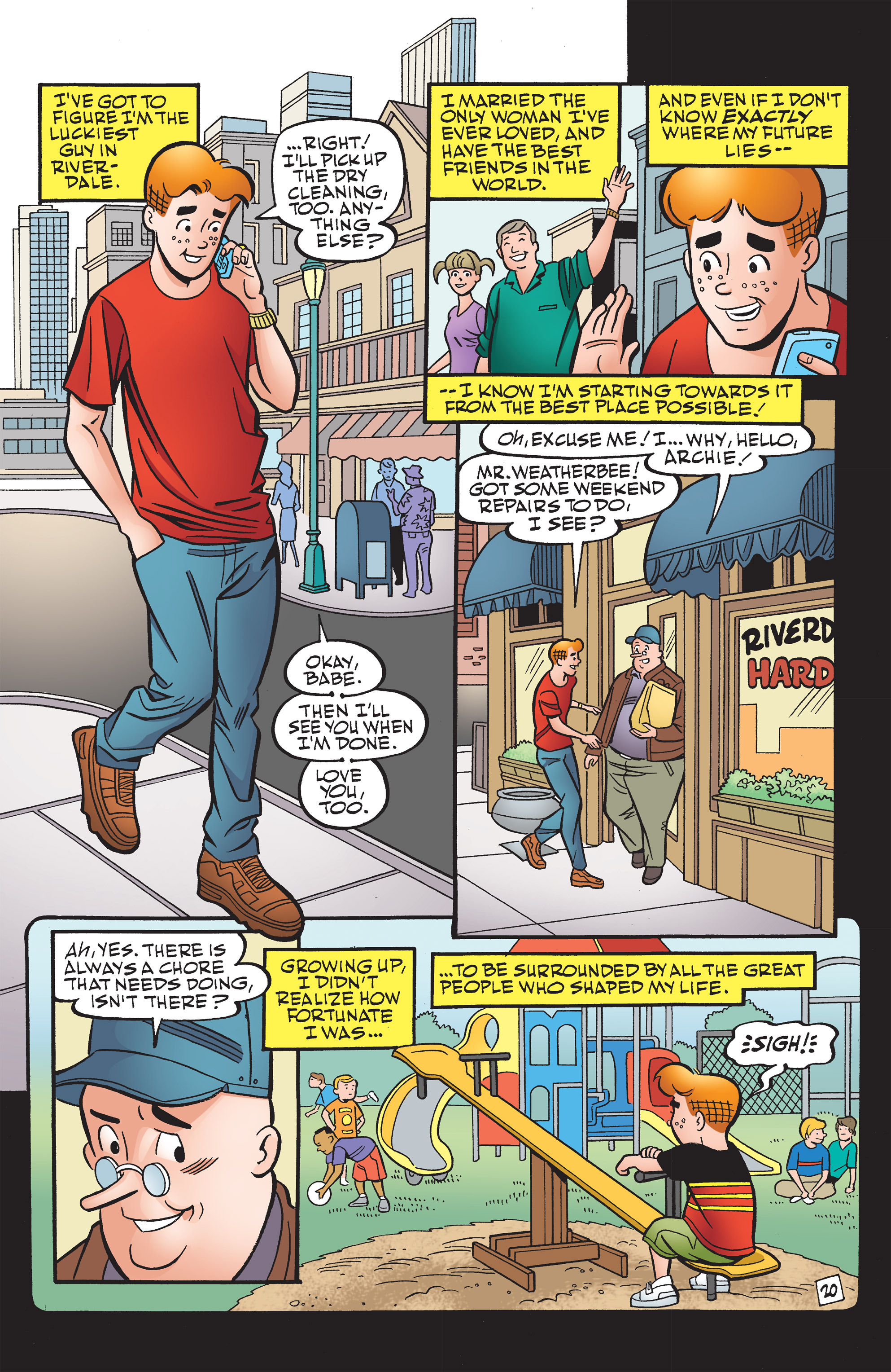 Read online The Death of Archie: A Life Celebrated comic -  Issue # TPB - 35