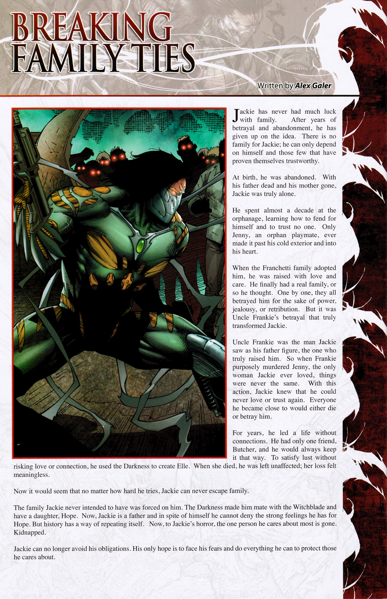 Read online The Darkness (2007) comic -  Issue #93 - 24
