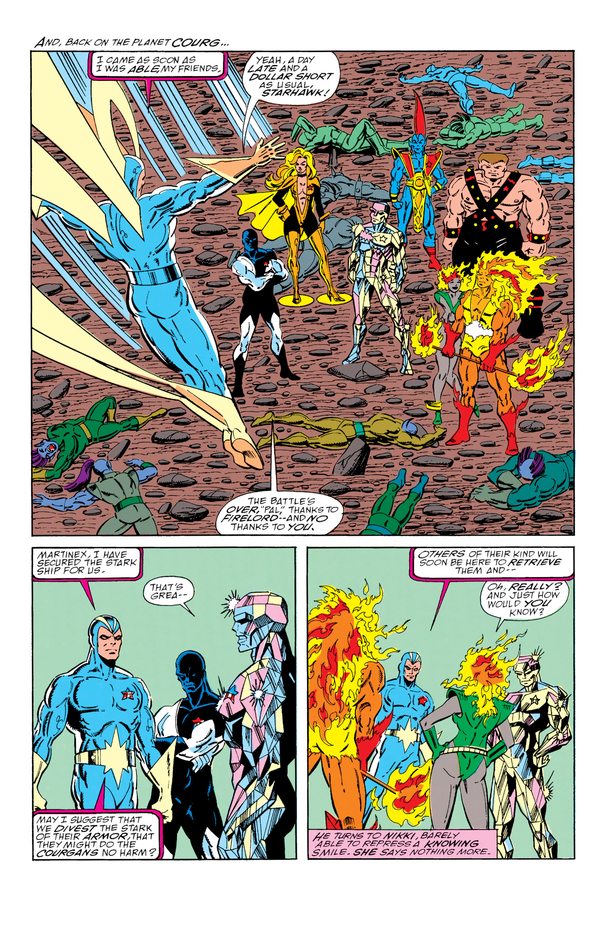 Read online Guardians of the Galaxy (1990) comic -  Issue # _TPB Guardians of the Galaxy by Jim Valentino 1 (Part 1) - 85