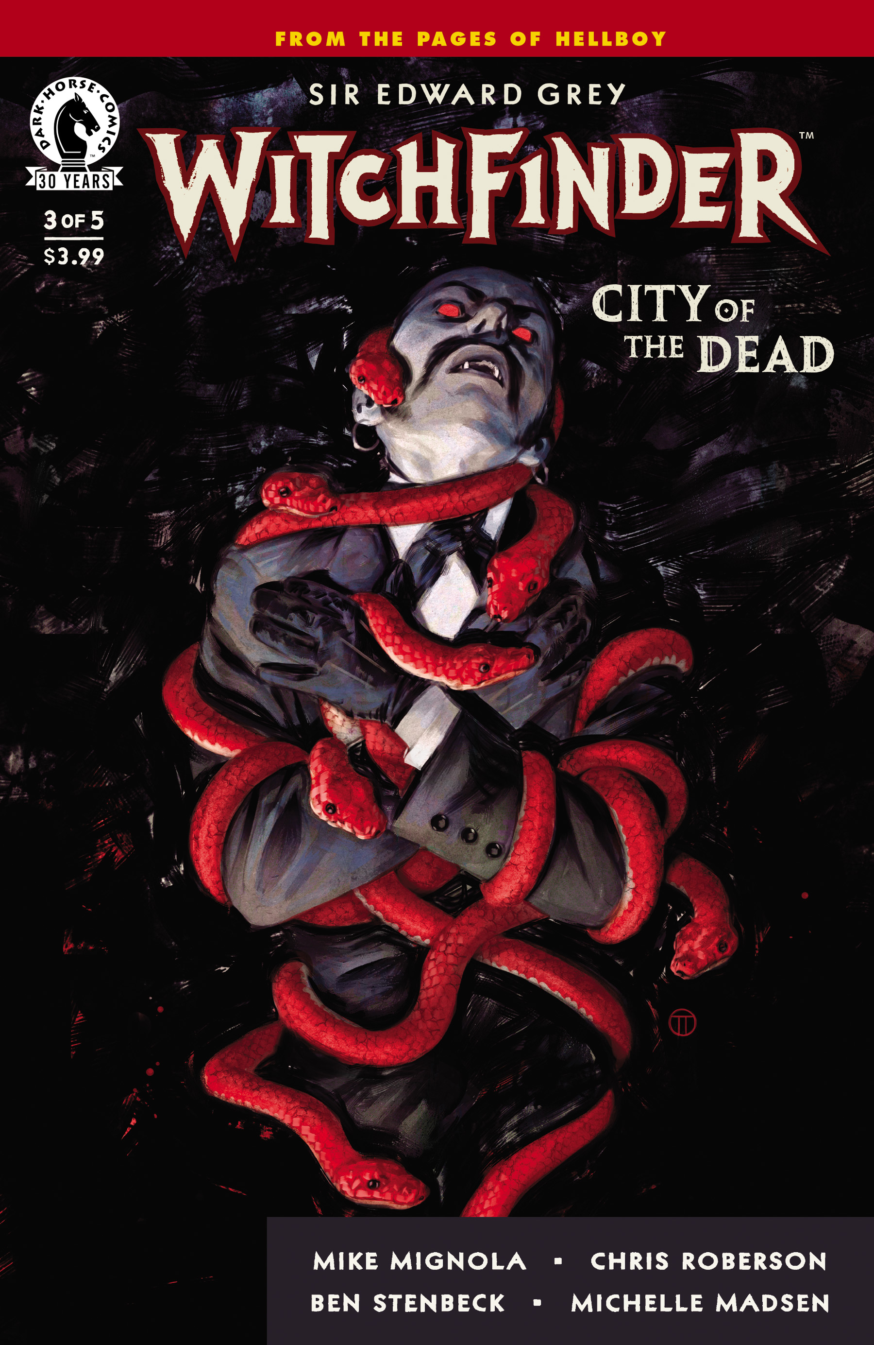 Read online Witchfinder: City of the Dead comic -  Issue #3 - 1