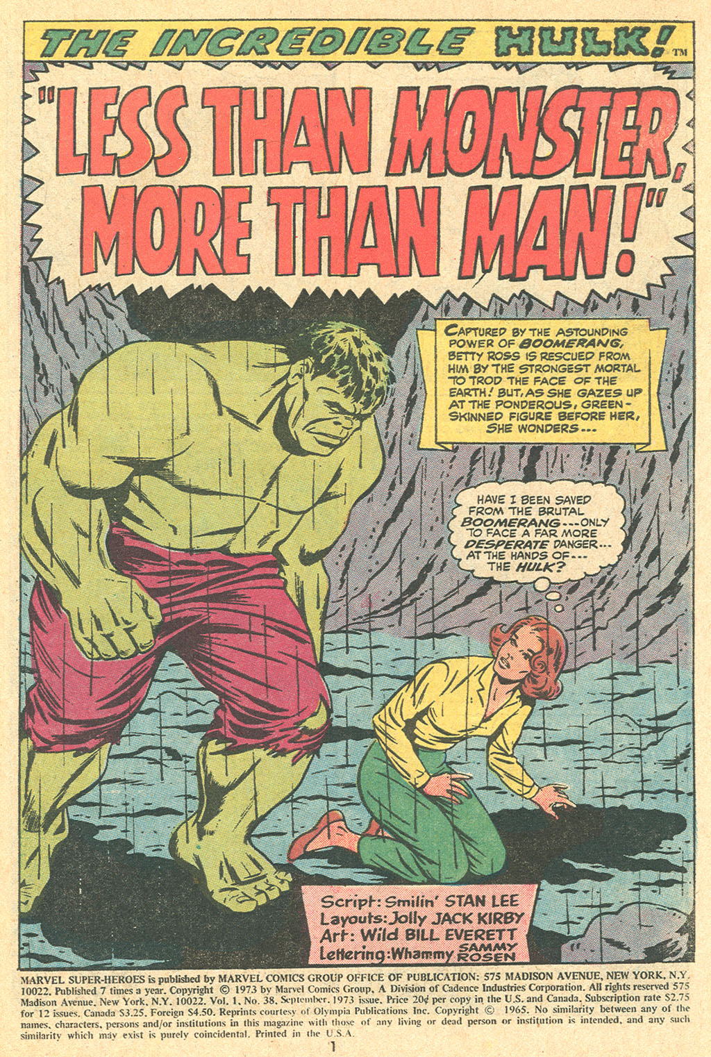 Read online Marvel Super-Heroes comic -  Issue #38 - 3