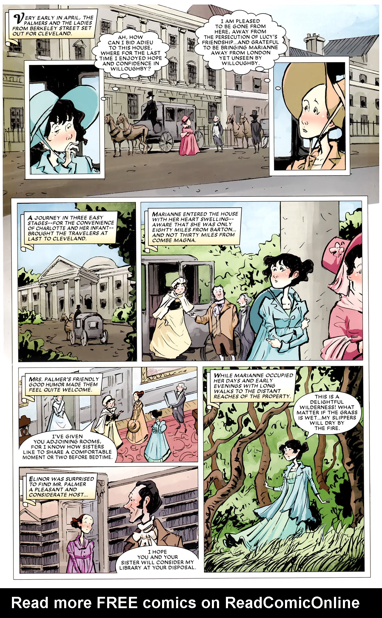 Read online Sense & Sensibility comic -  Issue #5 - 9