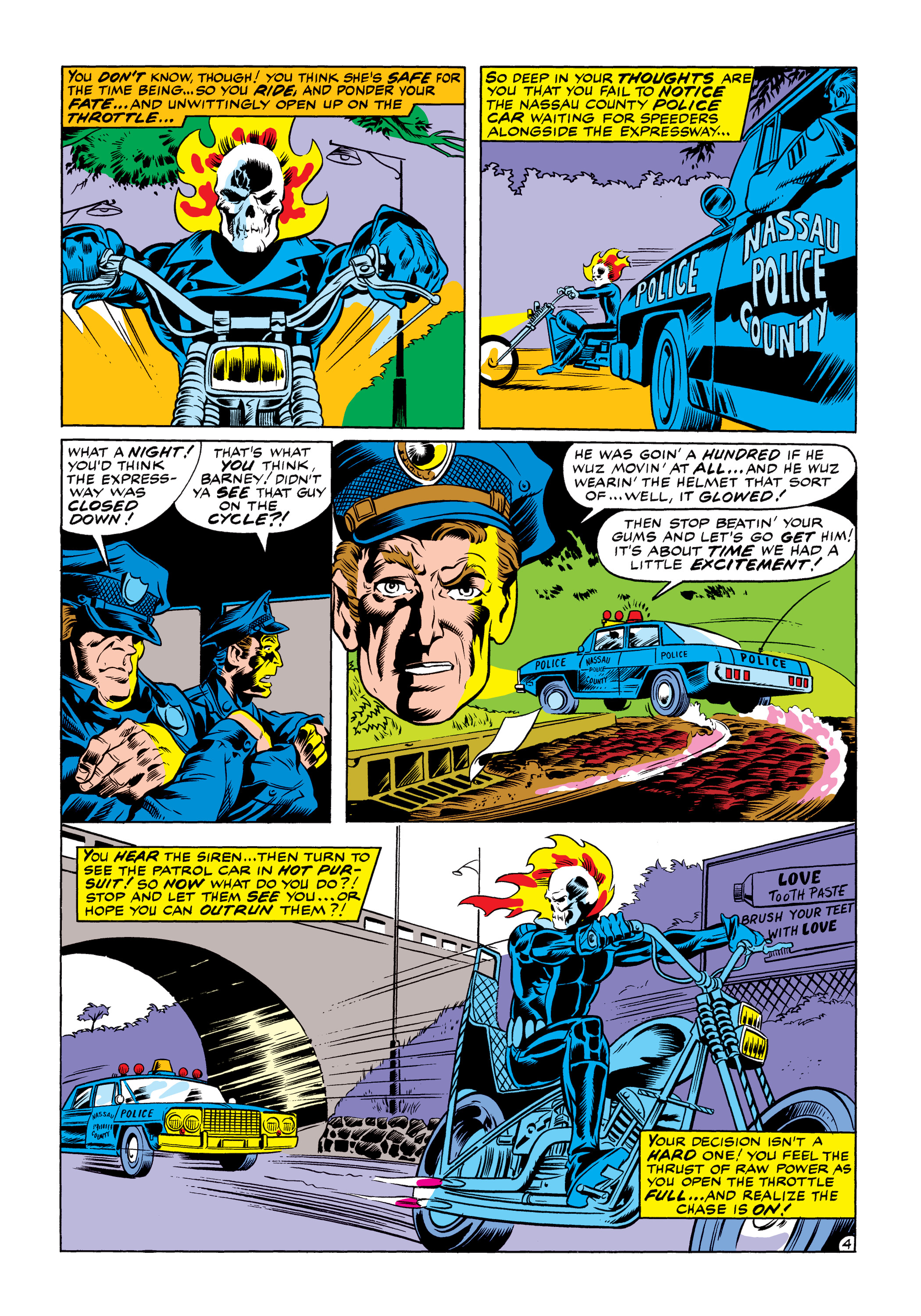 Read online Marvel Masterworks: Ghost Rider comic -  Issue # TPB 1 (Part 1) - 57