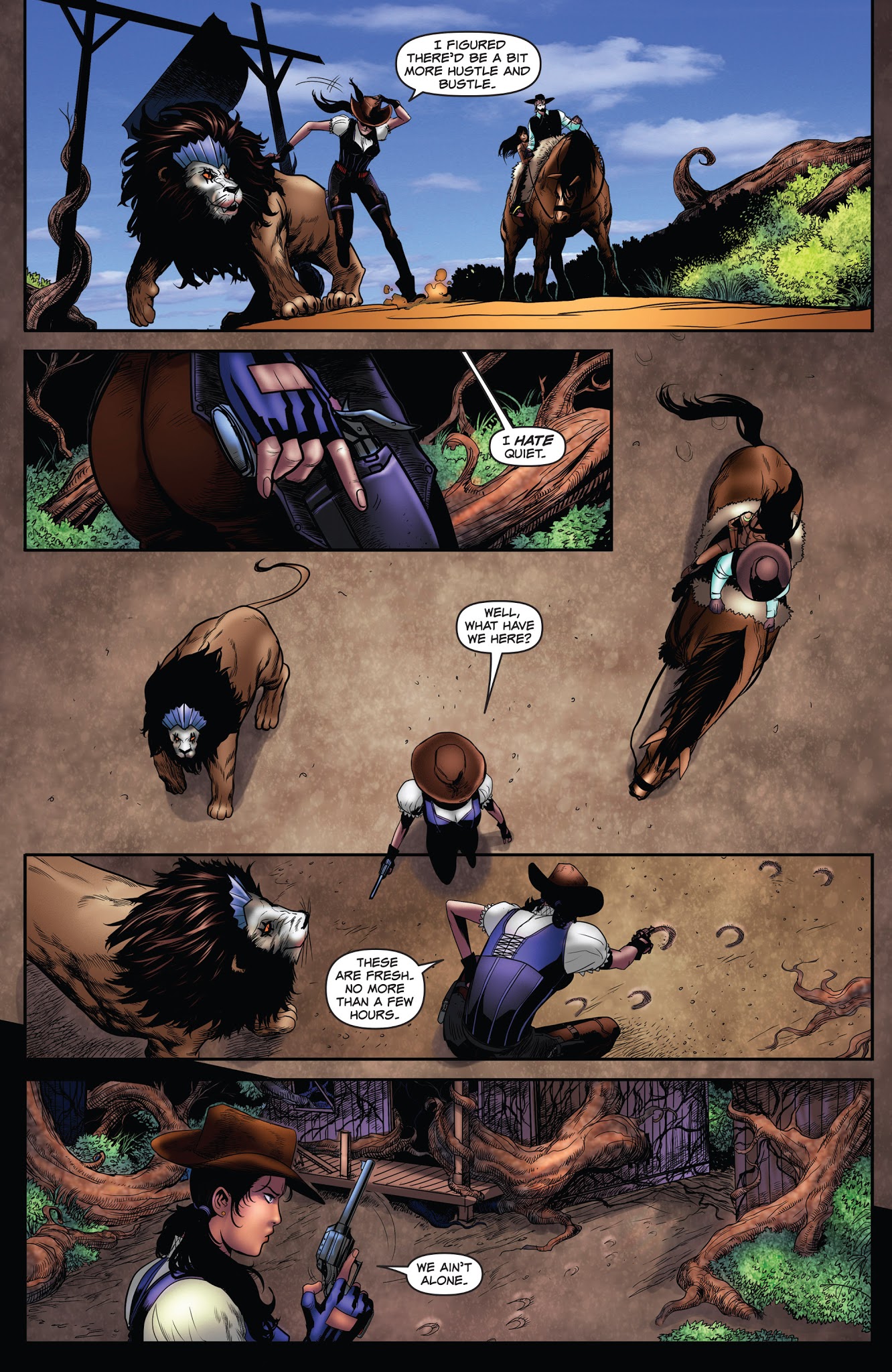 Read online Legend of Oz: The Wicked West (2015) comic -  Issue #4 - 23
