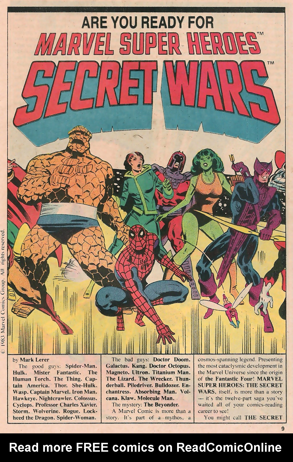 Read online Marvel Age comic -  Issue #12 - 11