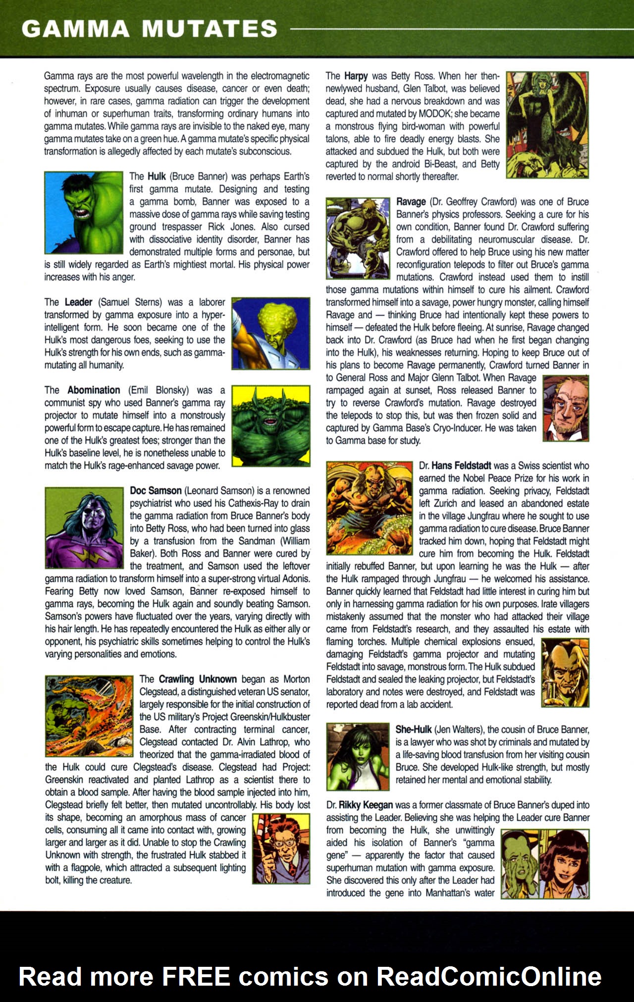 Read online World War Hulk: Gamma Files comic -  Issue # Full - 8