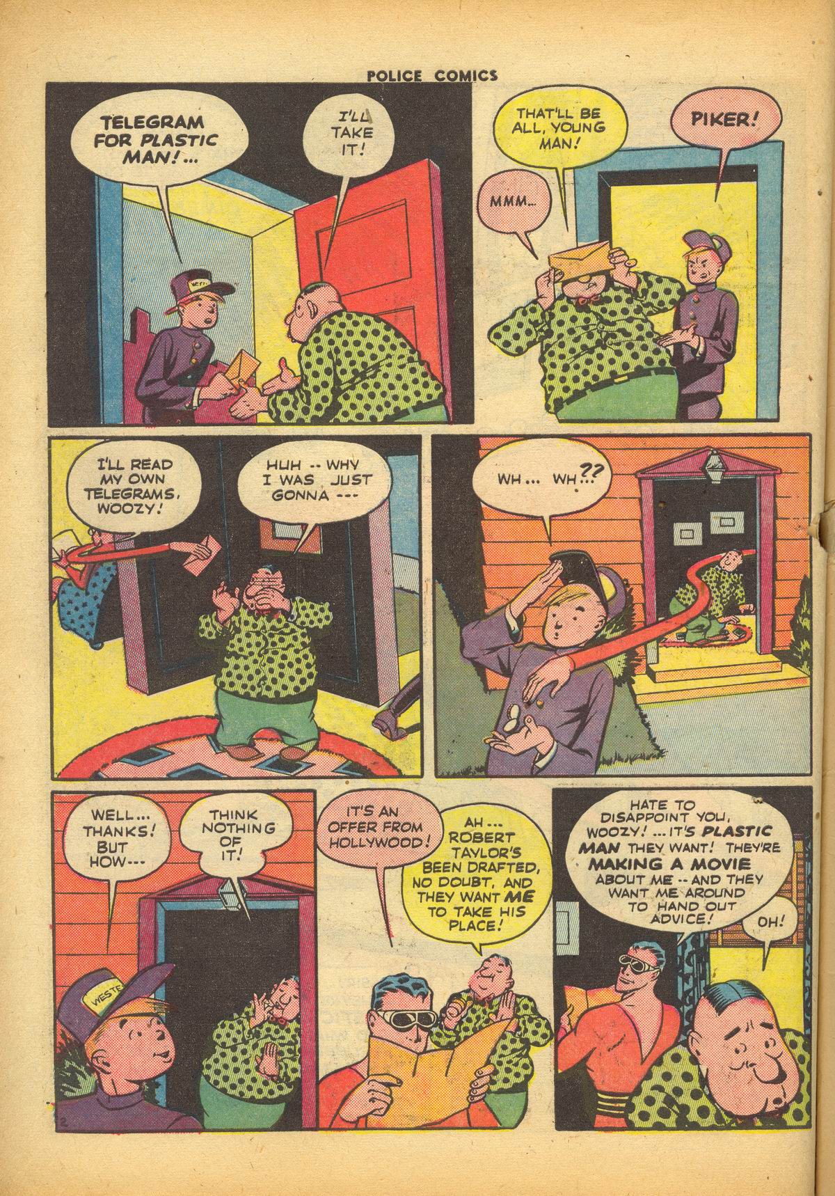 Read online Police Comics comic -  Issue #28 - 4
