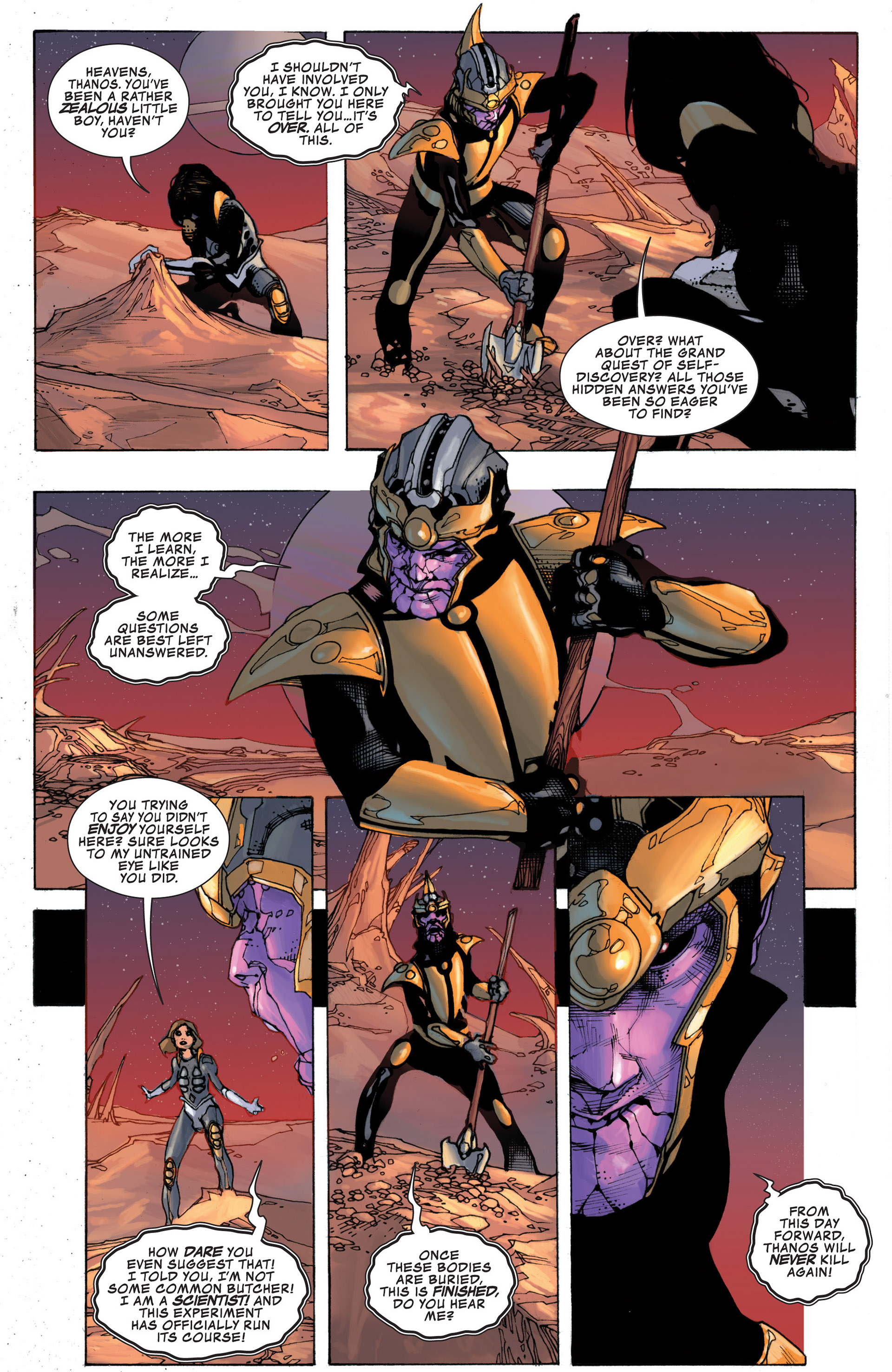 Read online Thanos Rising comic -  Issue #2 - 17