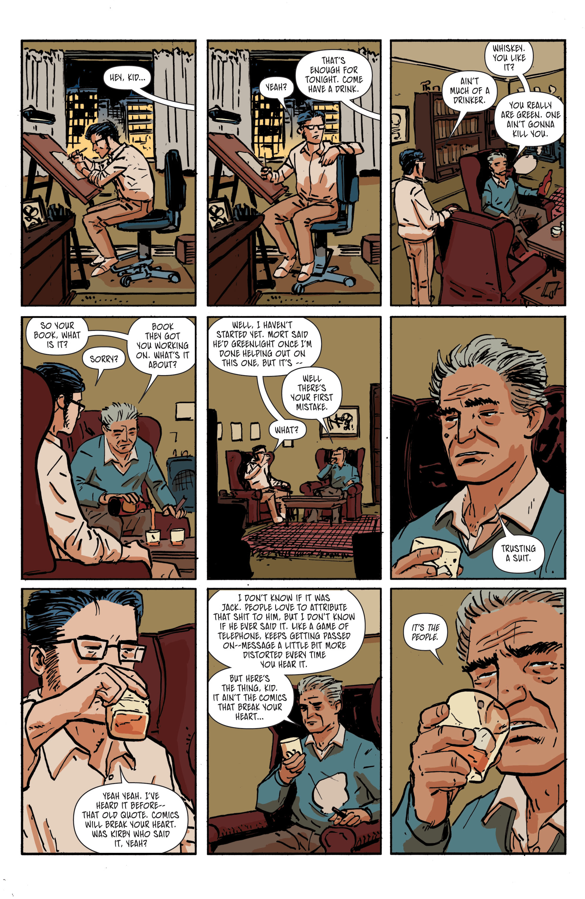 Read online Olympia comic -  Issue #3 - 18
