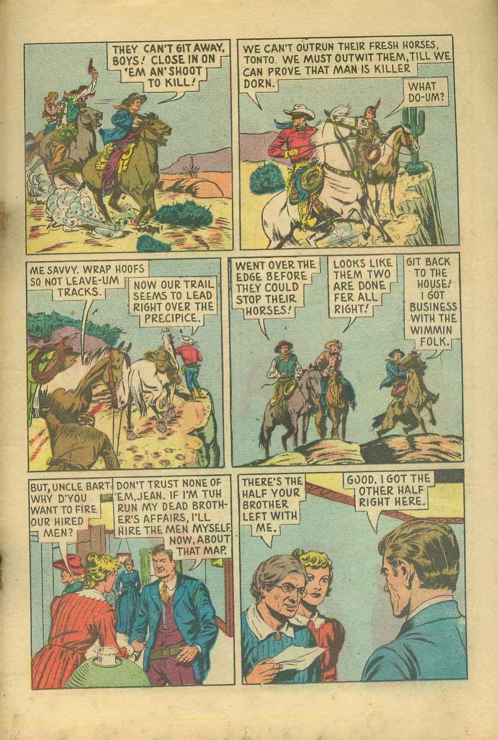 Read online The Lone Ranger (1948) comic -  Issue #26 - 27