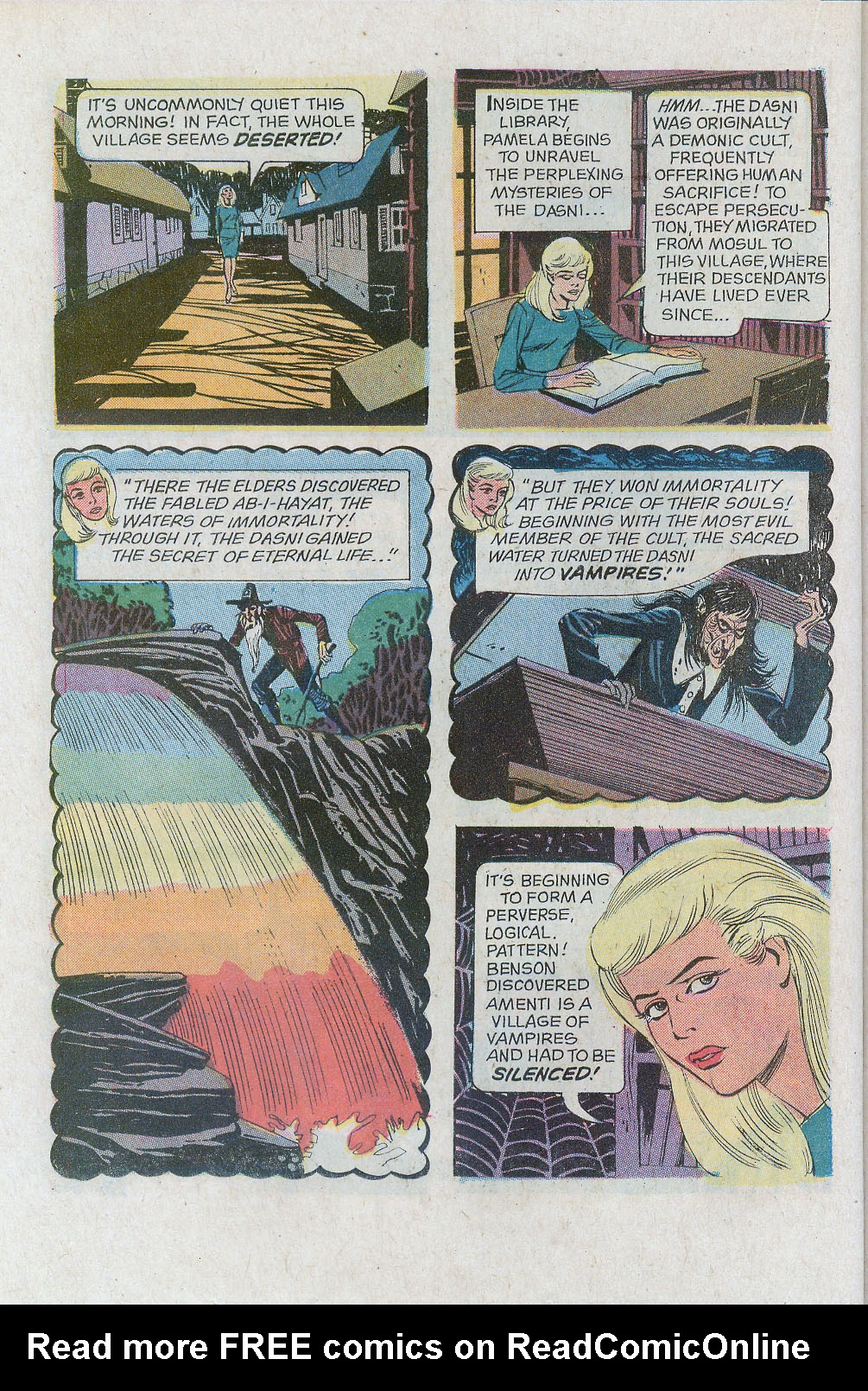 Read online Dark Shadows (1969) comic -  Issue #23 - 38