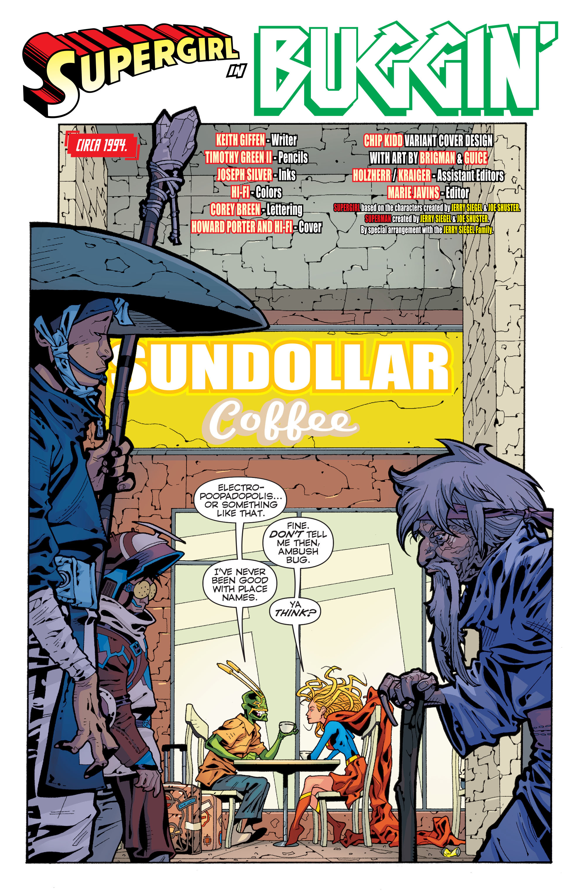 Read online Convergence Supergirl: Matrix comic -  Issue #2 - 2