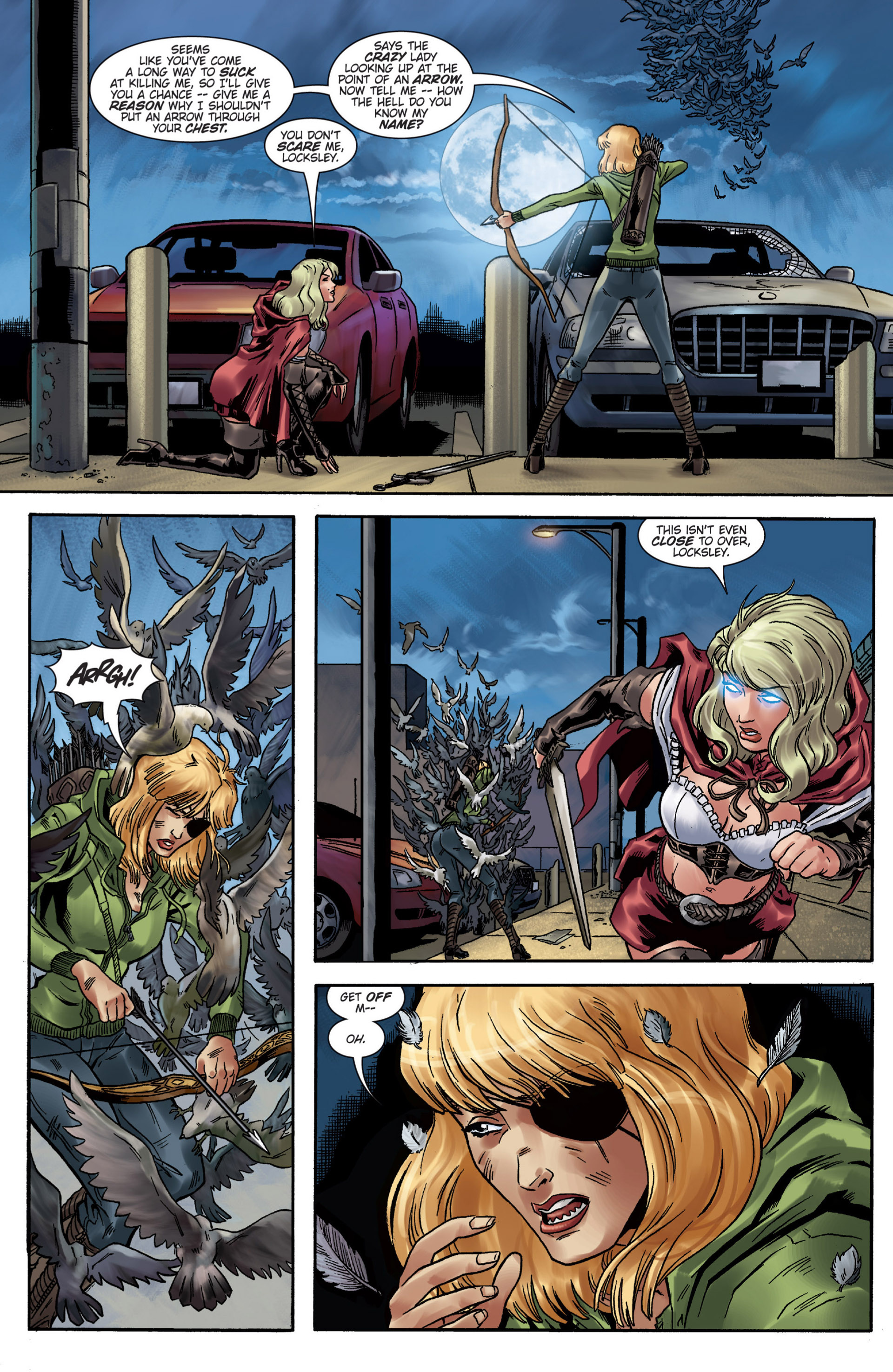 Read online Grimm Fairy Tales presents Robyn Hood vs. Red Riding Hood comic -  Issue # Full - 19