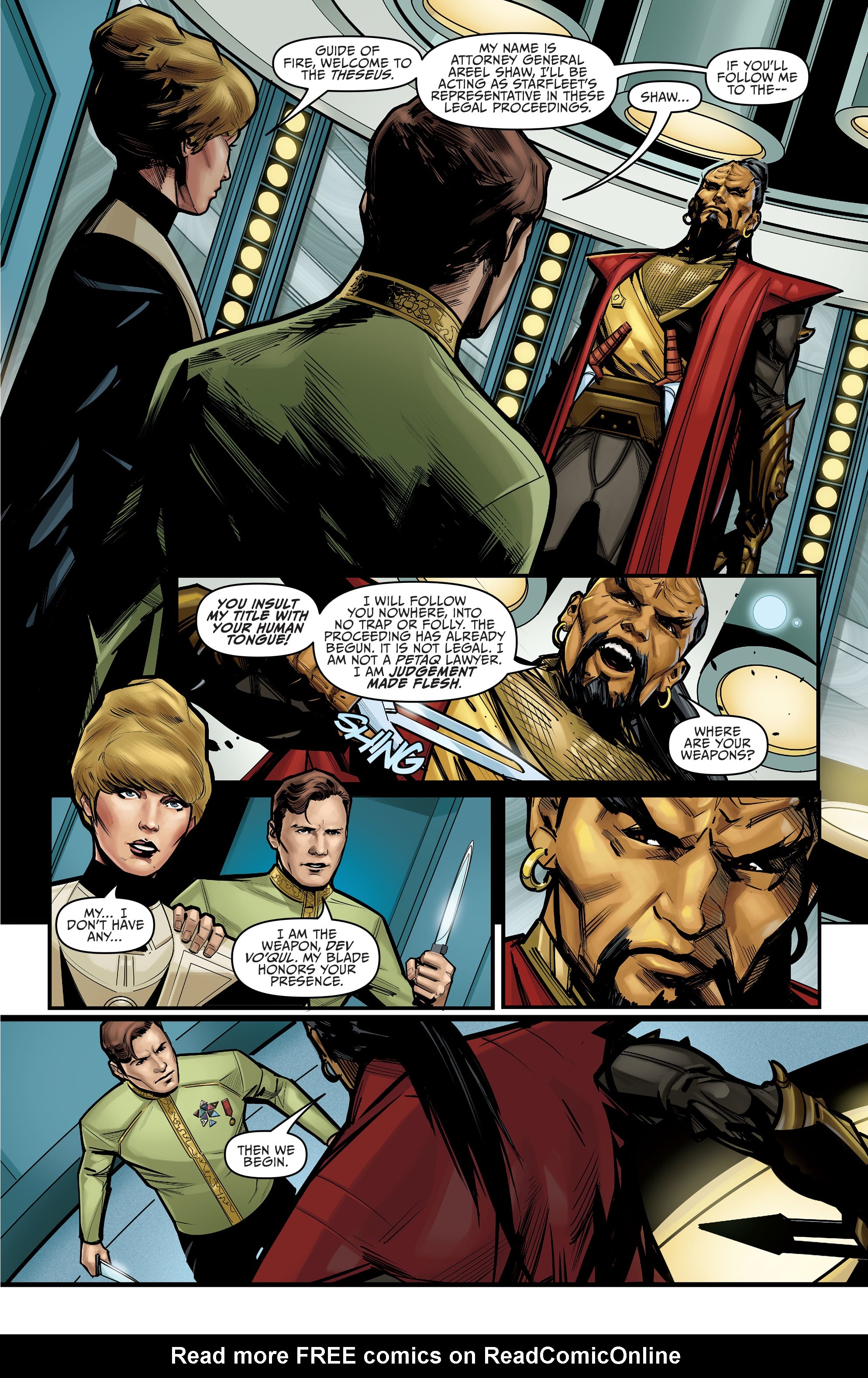Read online Star Trek: Year Five comic -  Issue #13 - 14