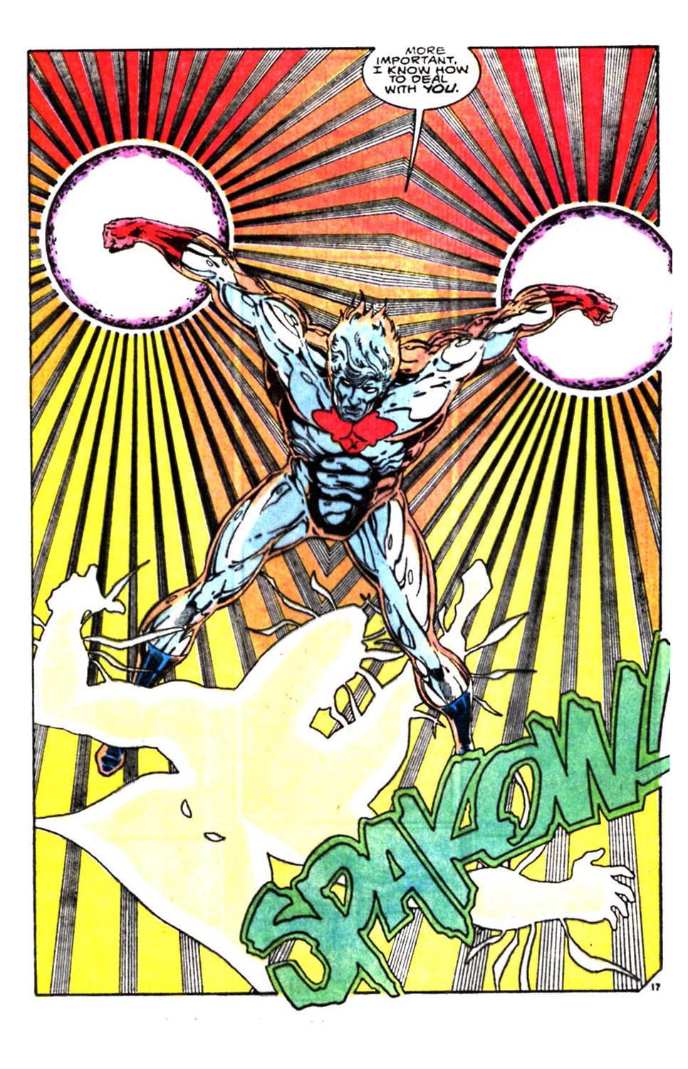 Read online Captain Atom (1987) comic -  Issue #57 - 17