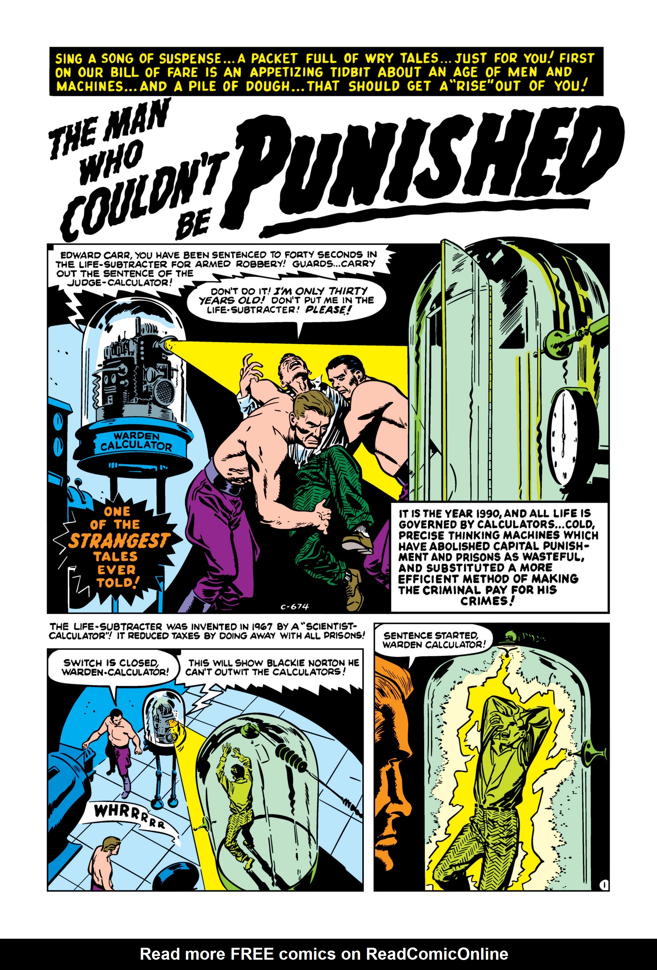 Read online Marvel Masterworks: Atlas Era Strange Tales comic -  Issue # TPB 2 (Part 3) - 47