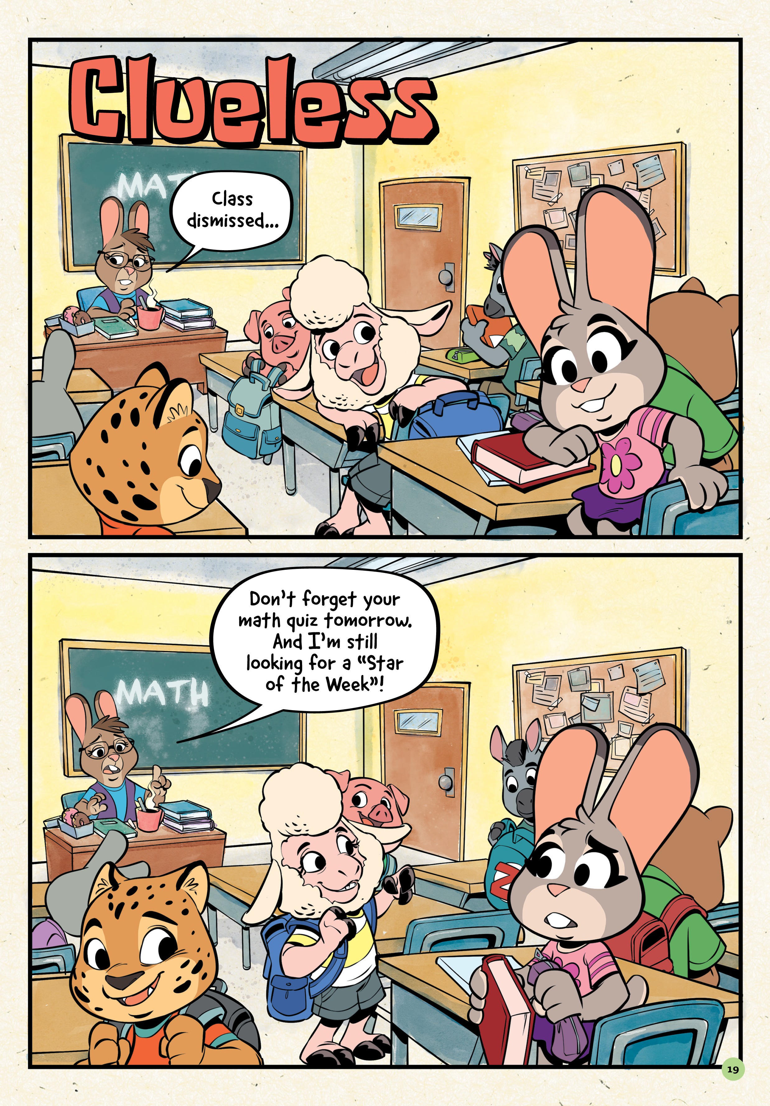 Read online Zootopia: A Hard Day's Work comic -  Issue # Full - 19