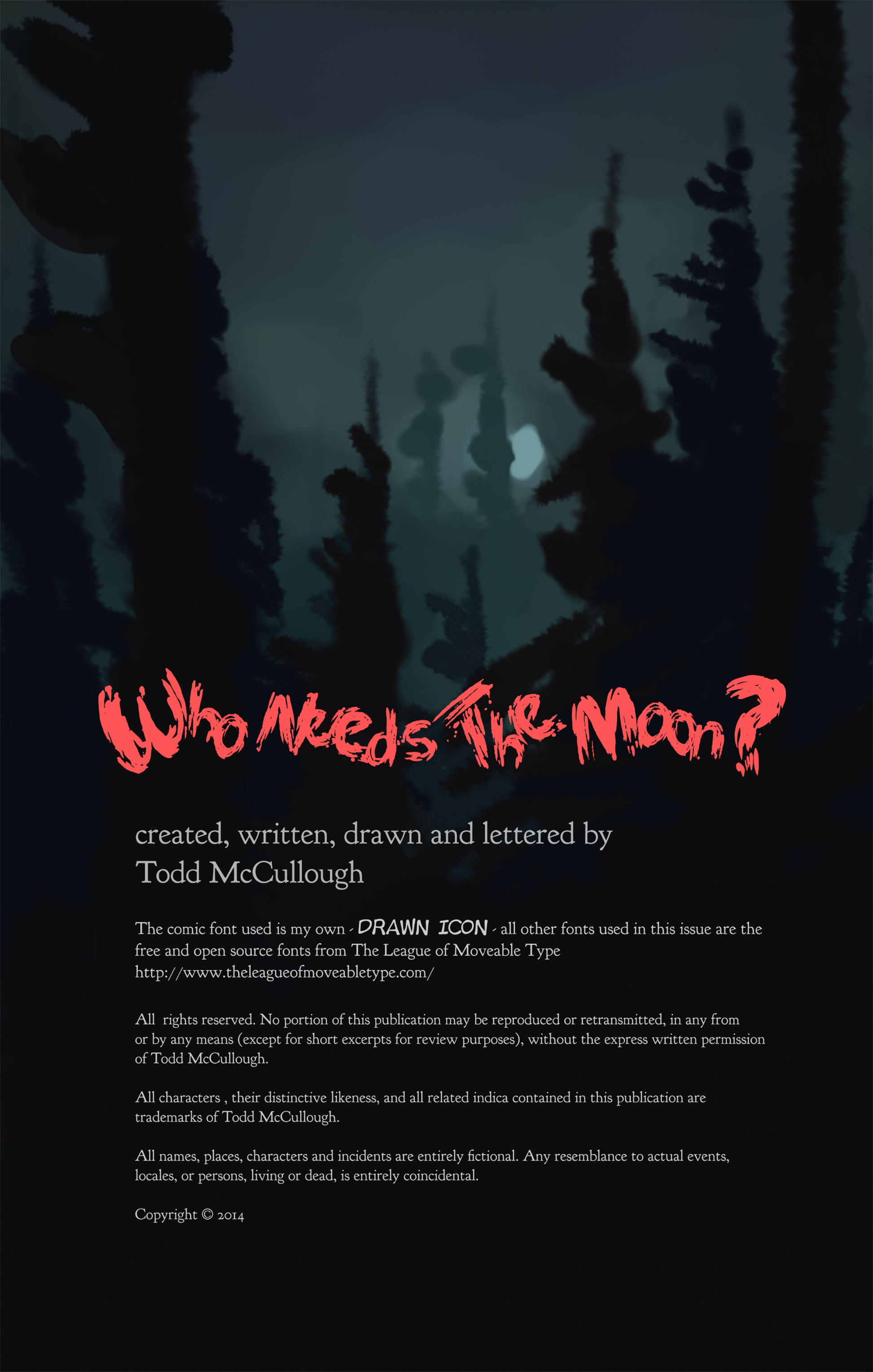 Read online Who Needs the Moon comic -  Issue #4 - 2