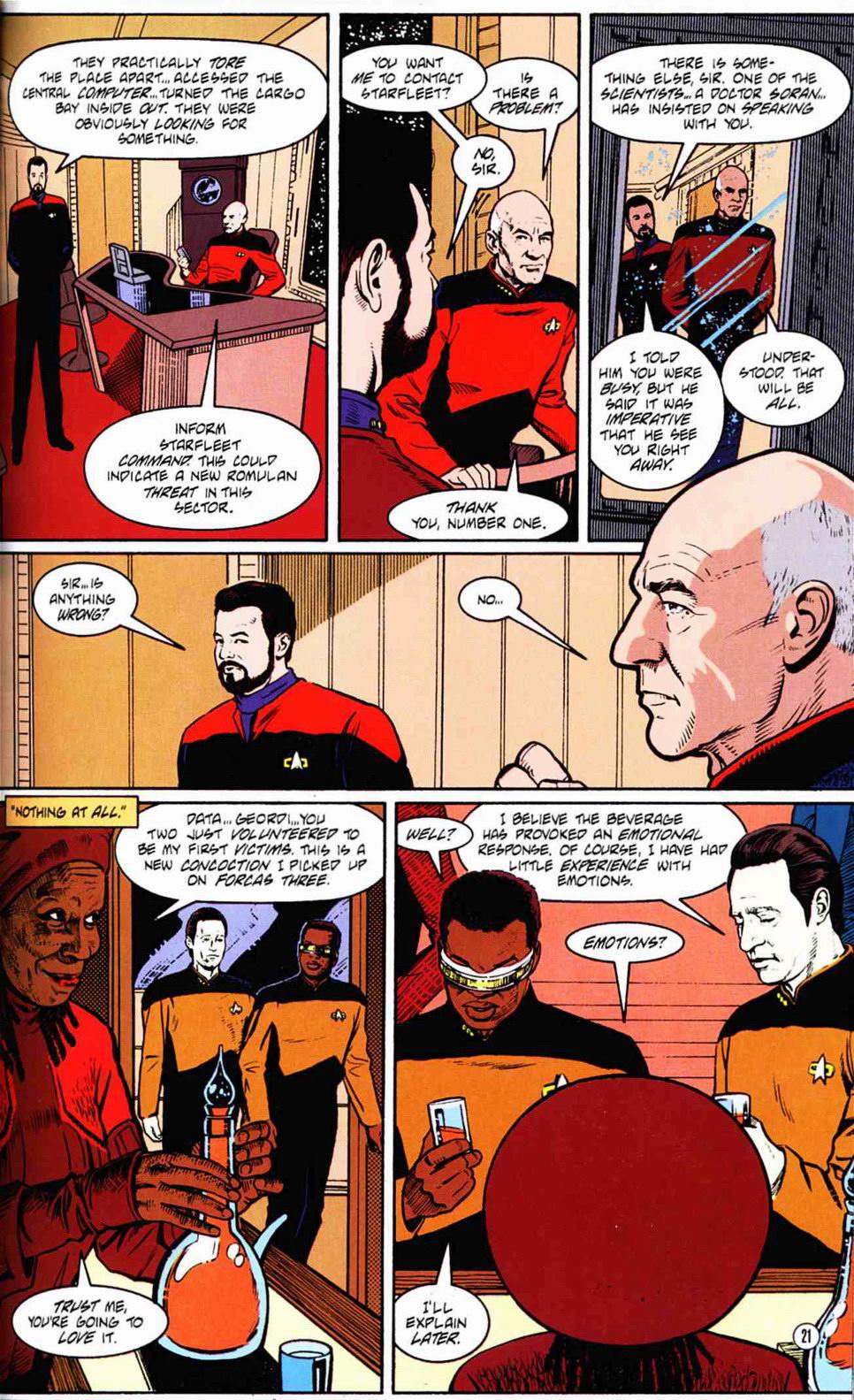 Read online Star Trek: Generations comic -  Issue # Full - 23