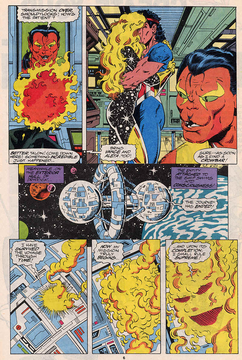 Read online Guardians of the Galaxy (1990) comic -  Issue #34 - 6