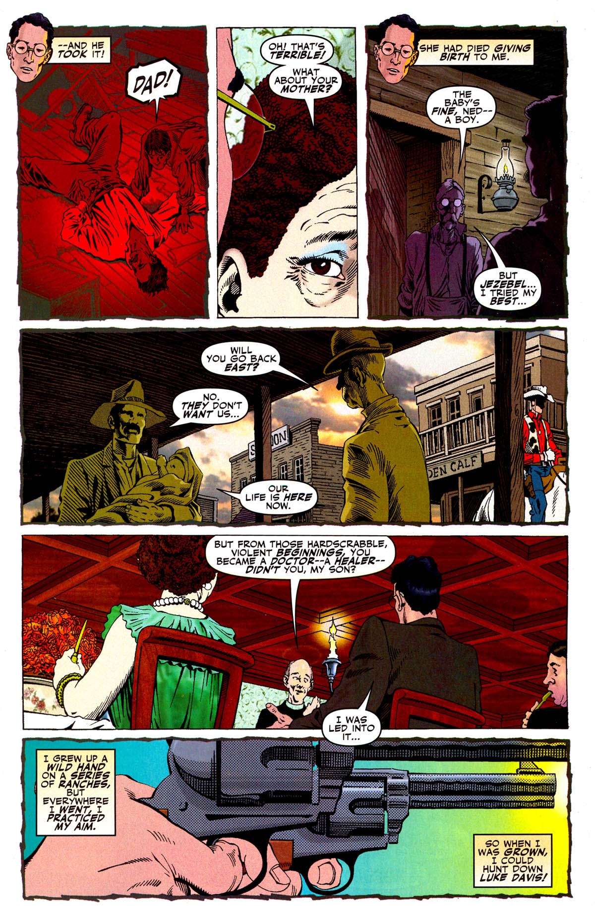 Read online Marvel Western: Strange Westerns Starring the Black Rider comic -  Issue # Full - 7