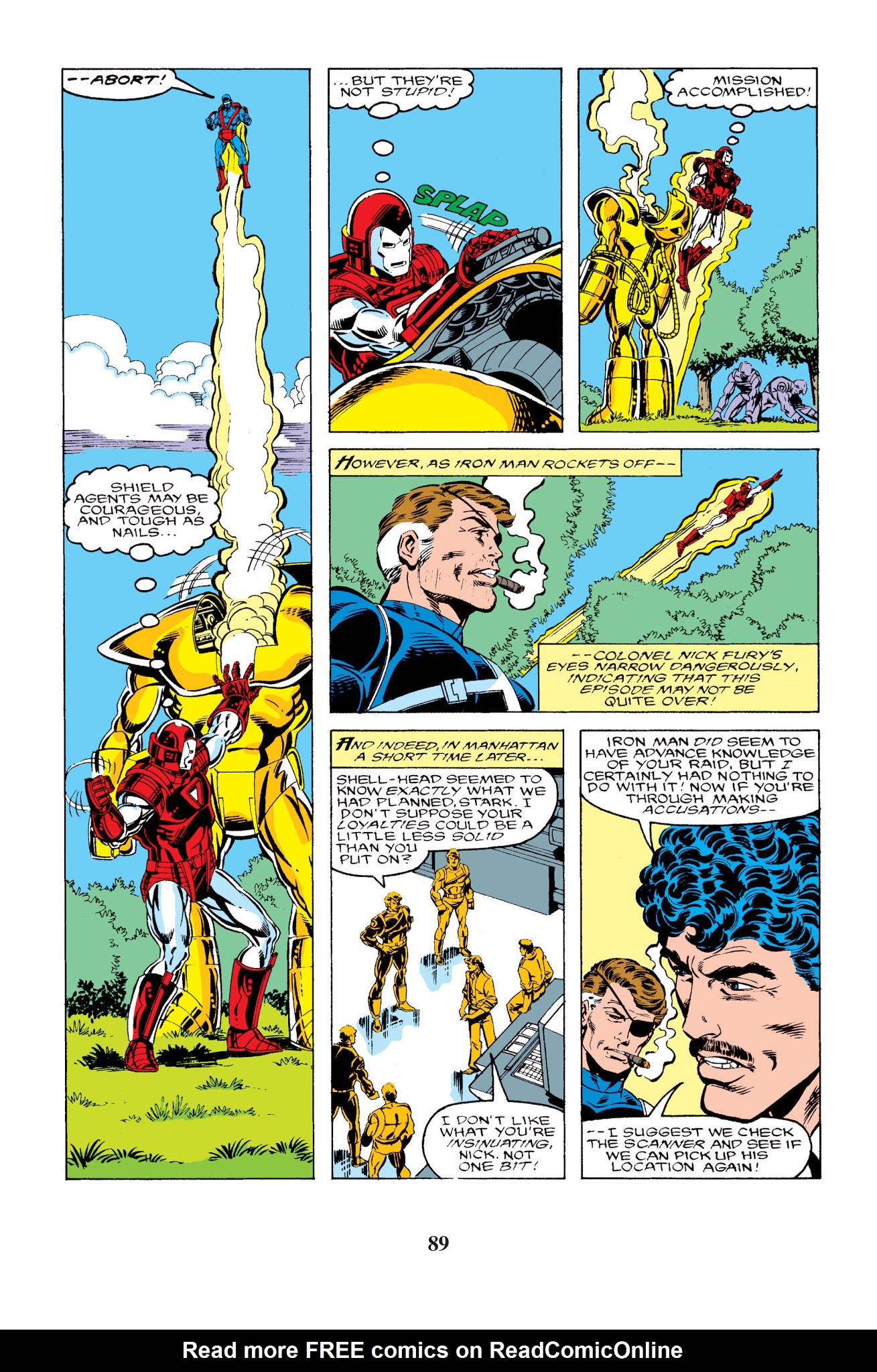 Read online Iron Man Epic Collection comic -  Issue # Stark Wars (Part 4) - 21