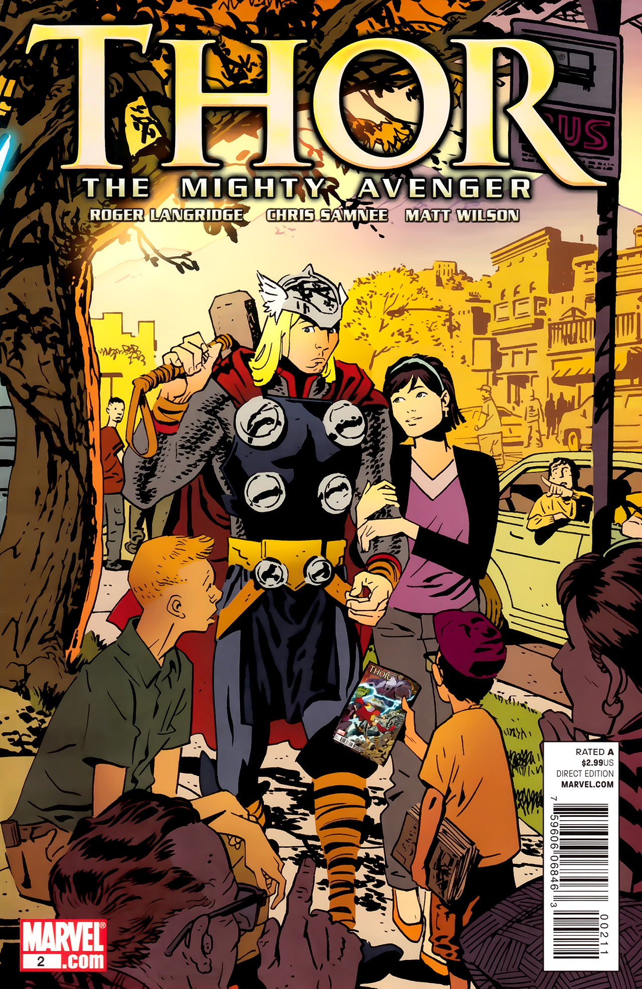 Read online Thor the Mighty Avenger comic -  Issue #2 - 1