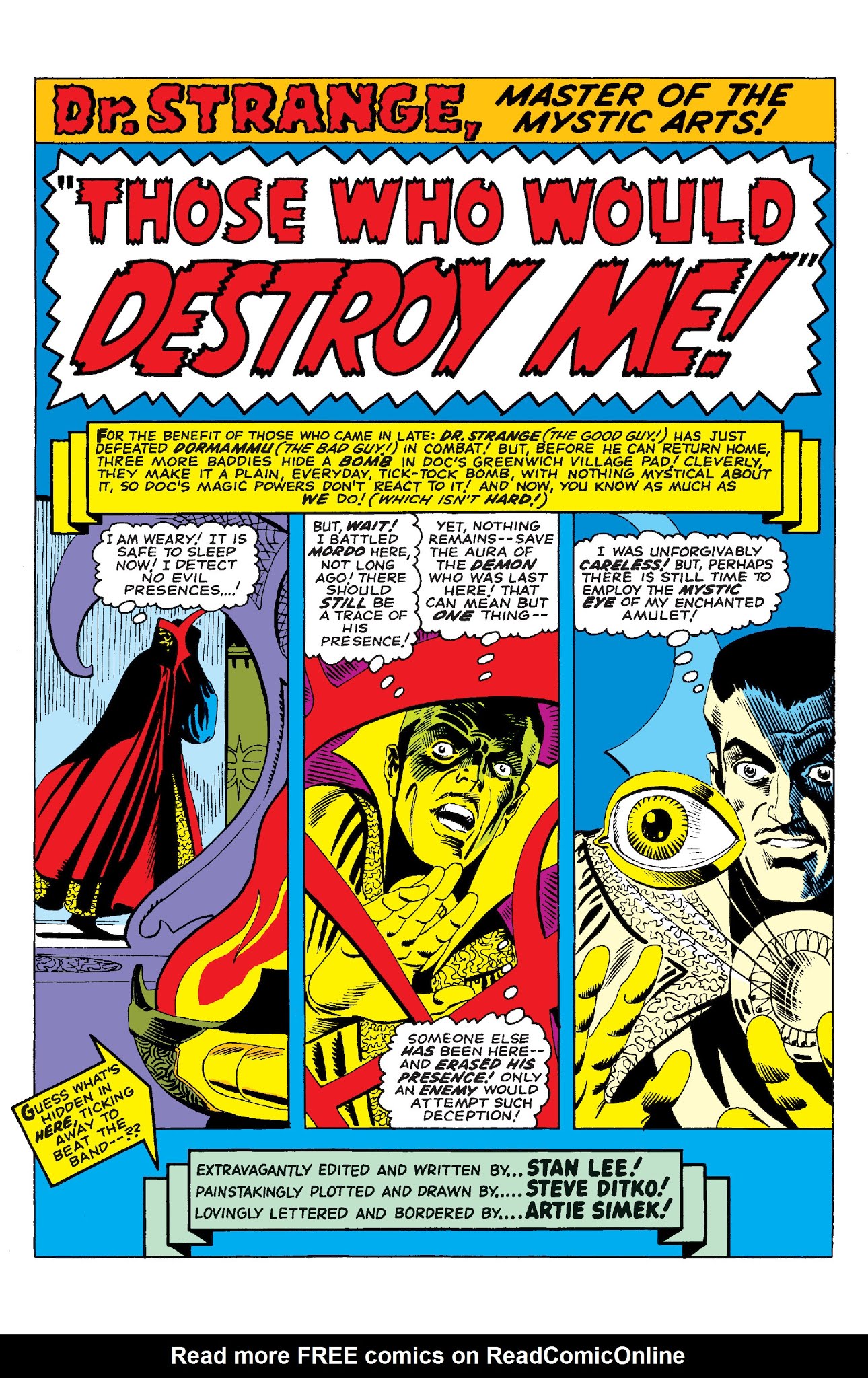 Read online Marvel Masterworks: Doctor Strange comic -  Issue # TPB 2 (Part 1) - 7