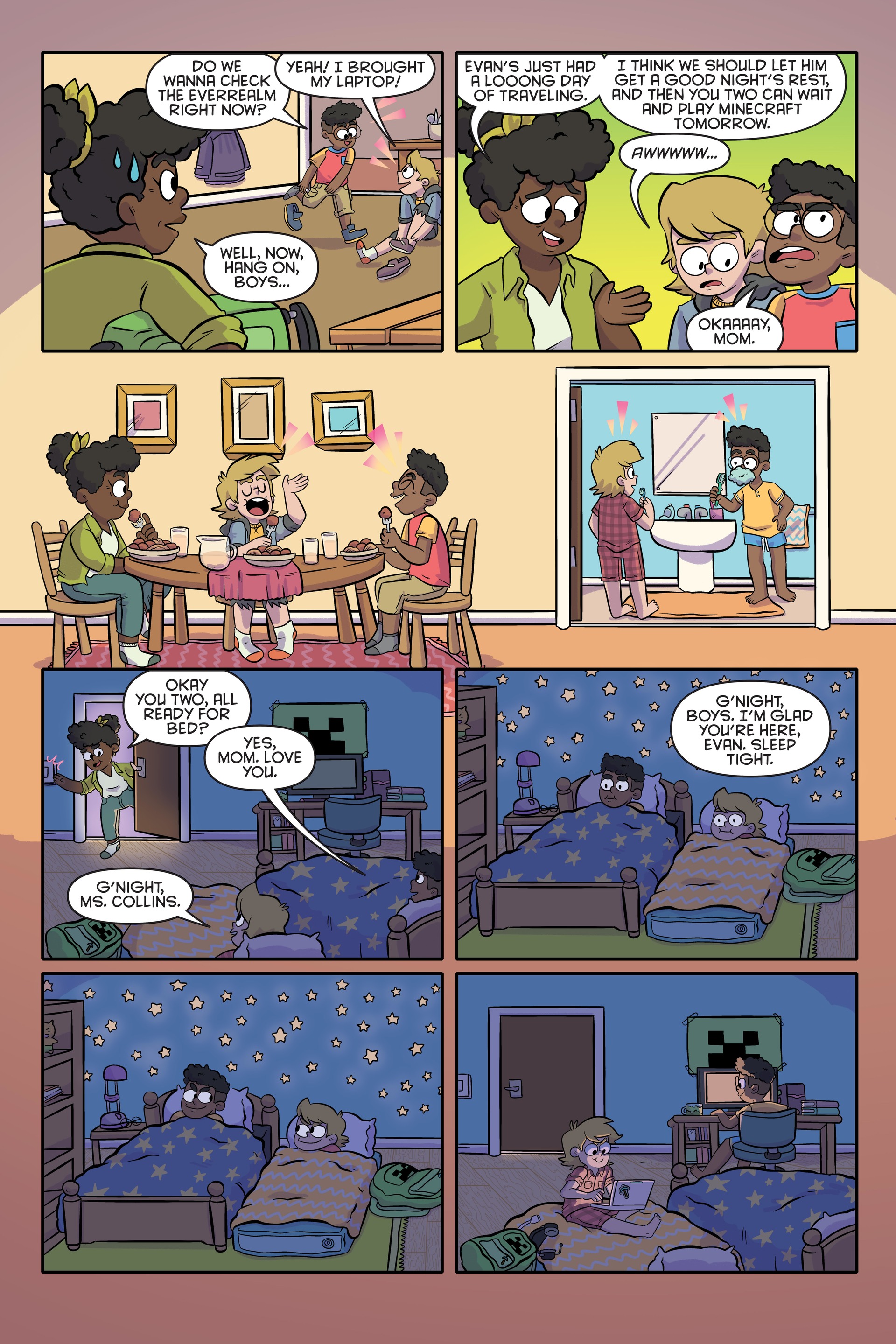 Read online Minecraft comic -  Issue # TPB 3 - 17