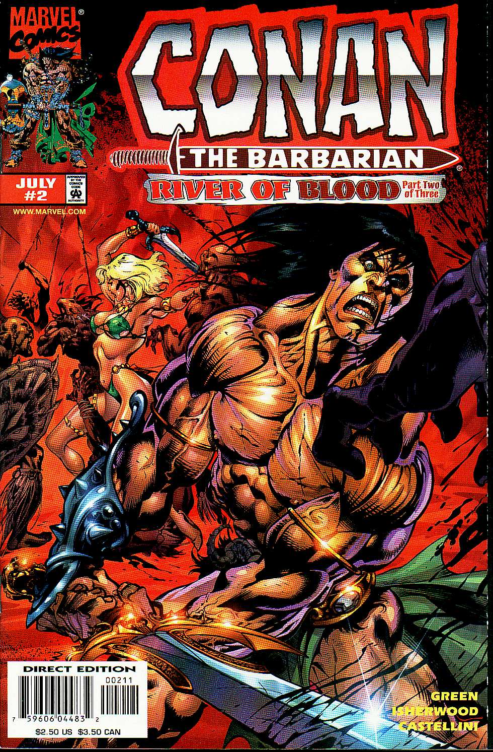 Read online Conan the Barbarian: River of Blood comic -  Issue #2 - 1