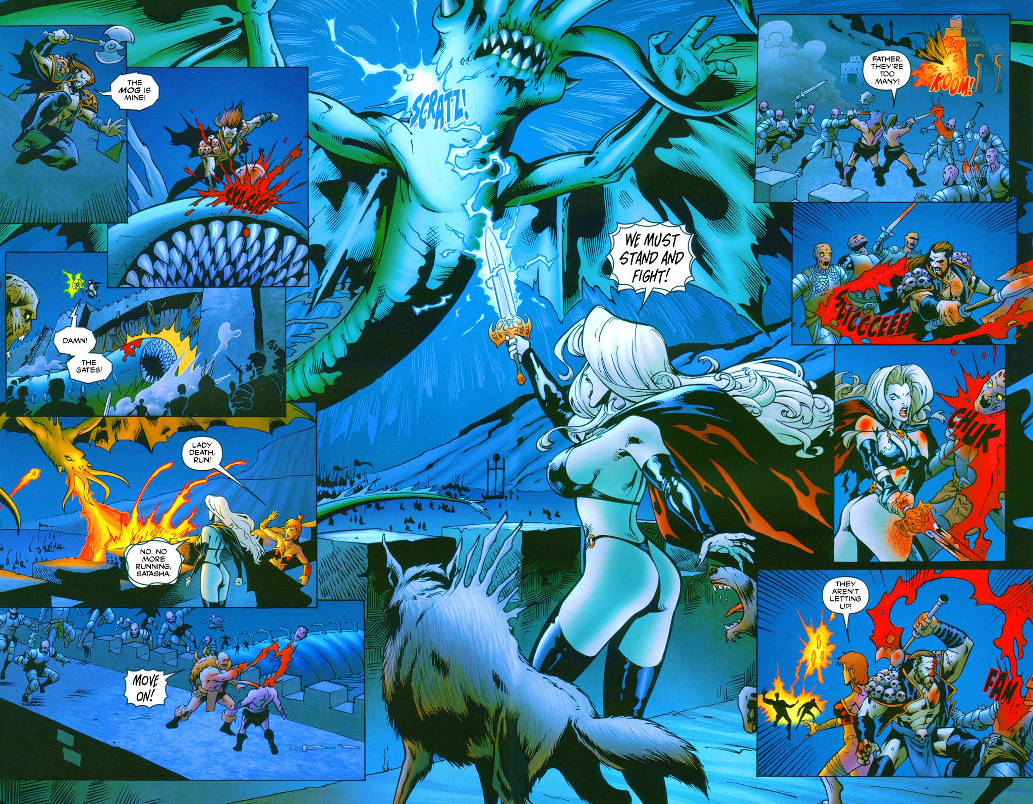 Read online Brian Pulido's Lady Death: Abandon All Hope comic -  Issue #4 - 20