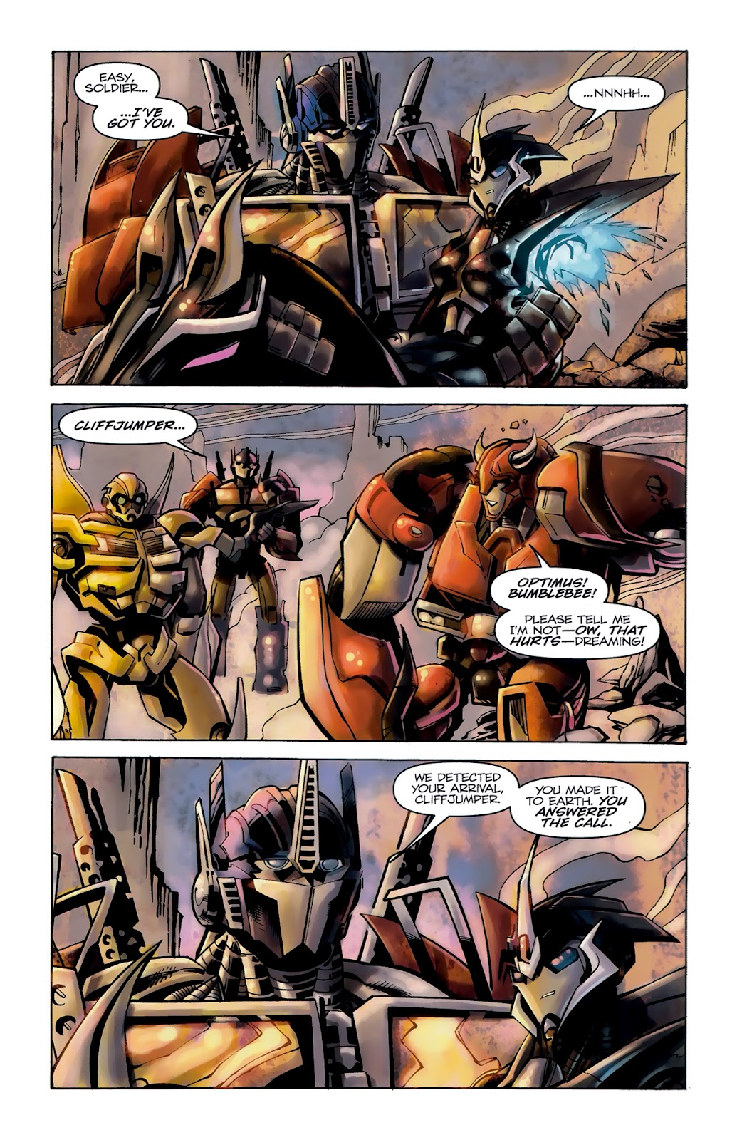 Read online The Transformers Prime comic Issue 4