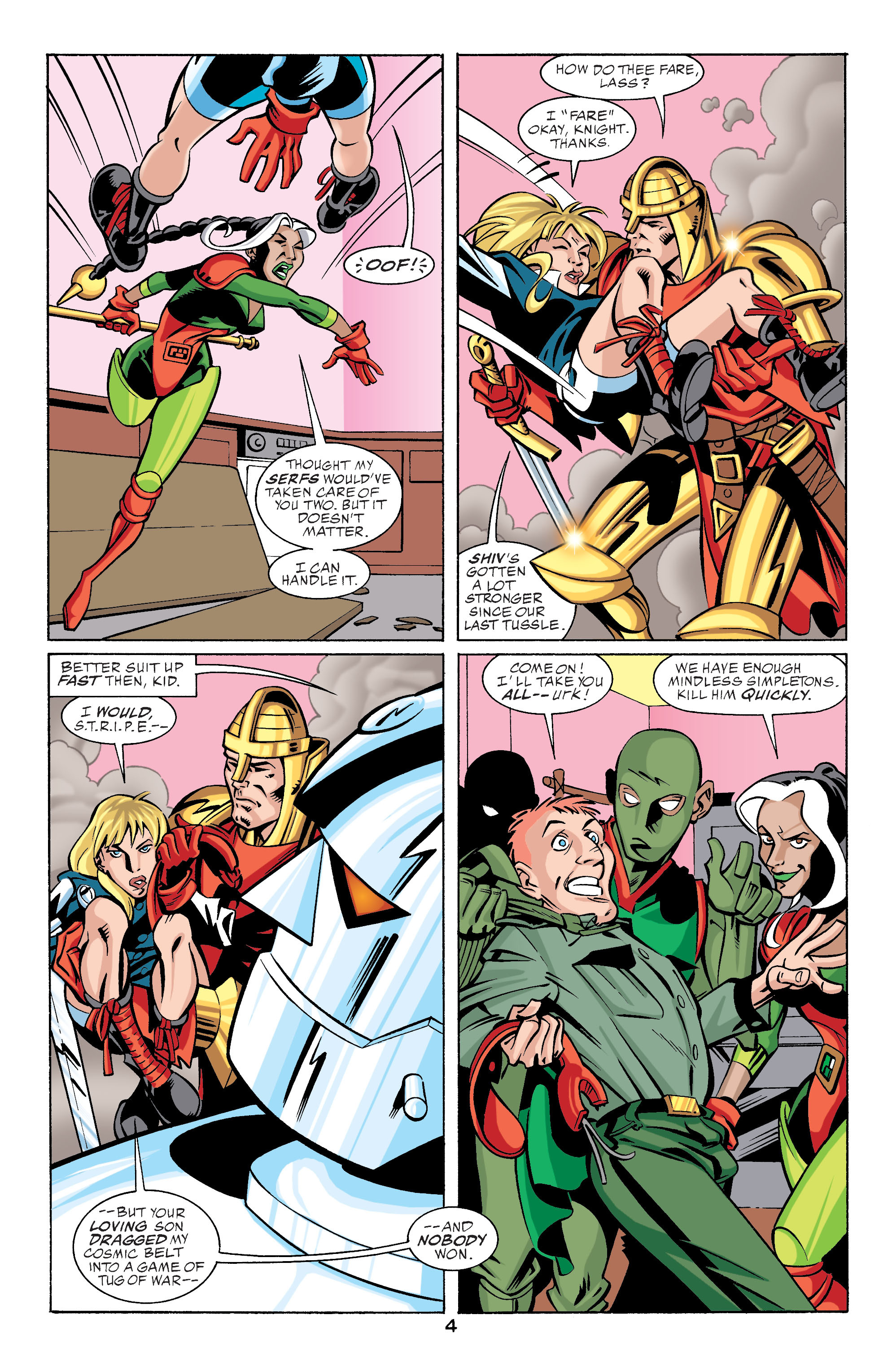 Read online Stars and S.T.R.I.P.E. comic -  Issue #12 - 4