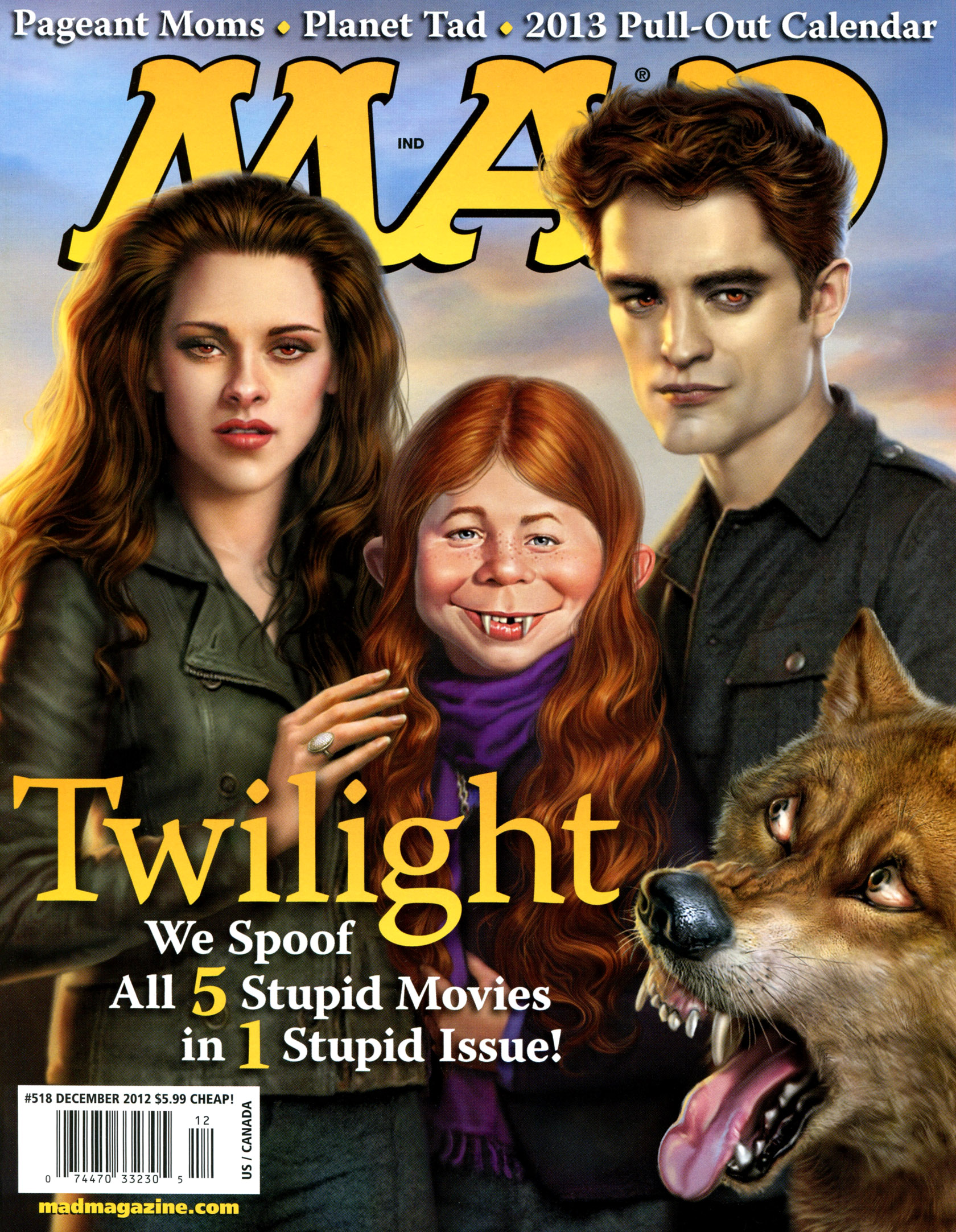 Read online MAD comic -  Issue #518 - 1