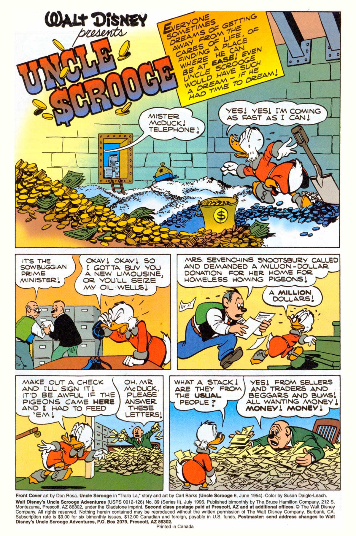 Read online Walt Disney's Uncle Scrooge Adventures comic -  Issue #39 - 3