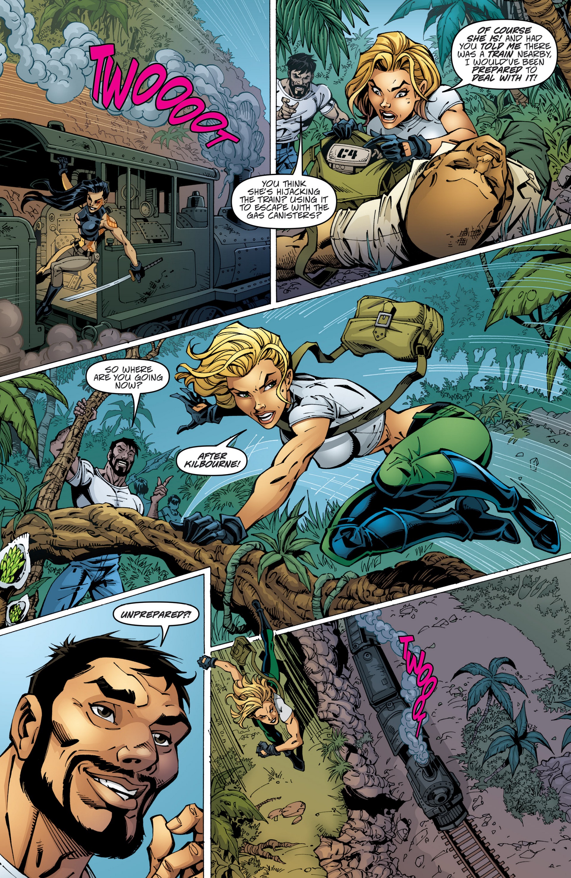 Read online Danger Girl: Mayday comic -  Issue #4 - 4