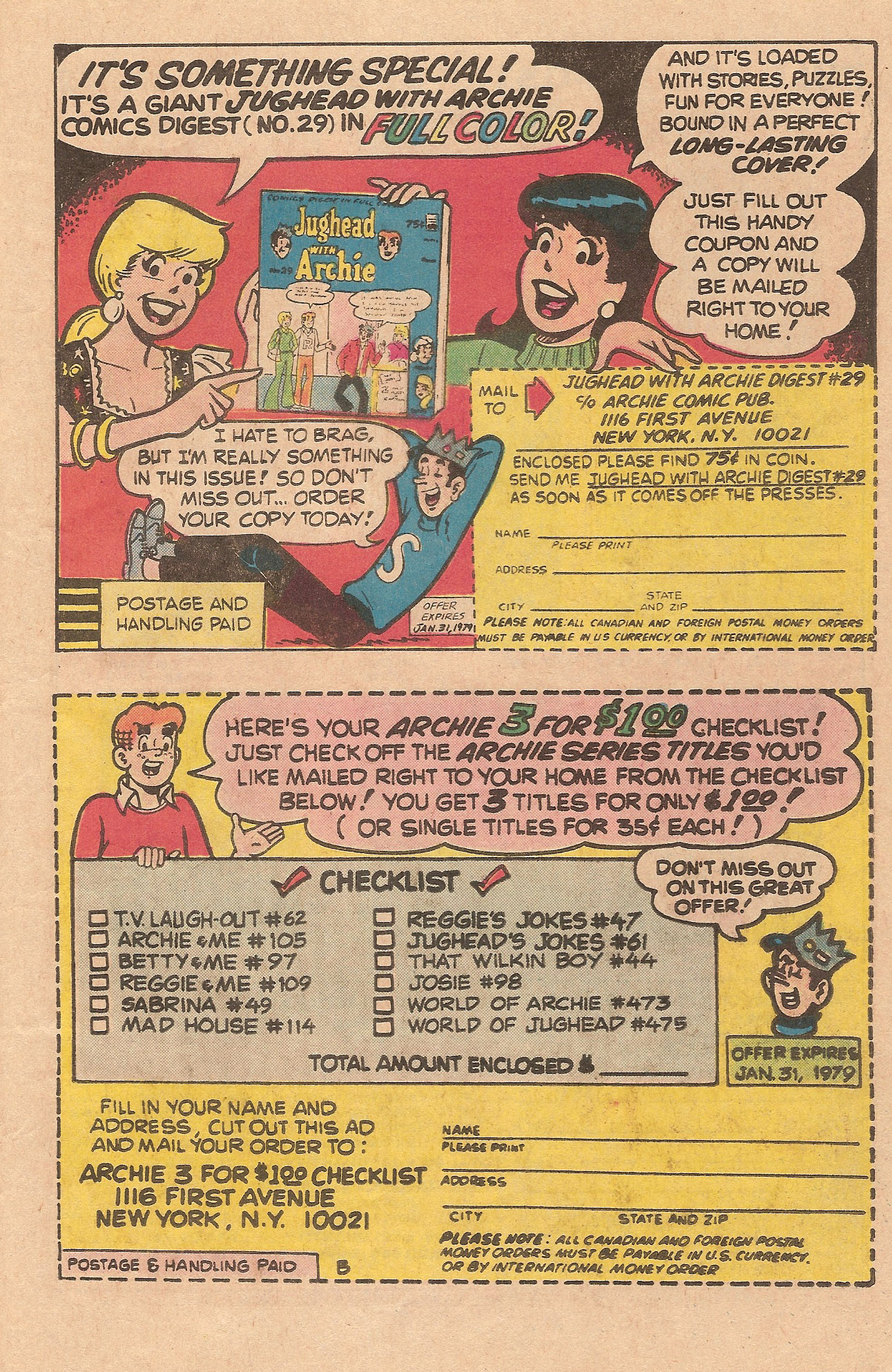 Read online Jughead (1965) comic -  Issue #281 - 27