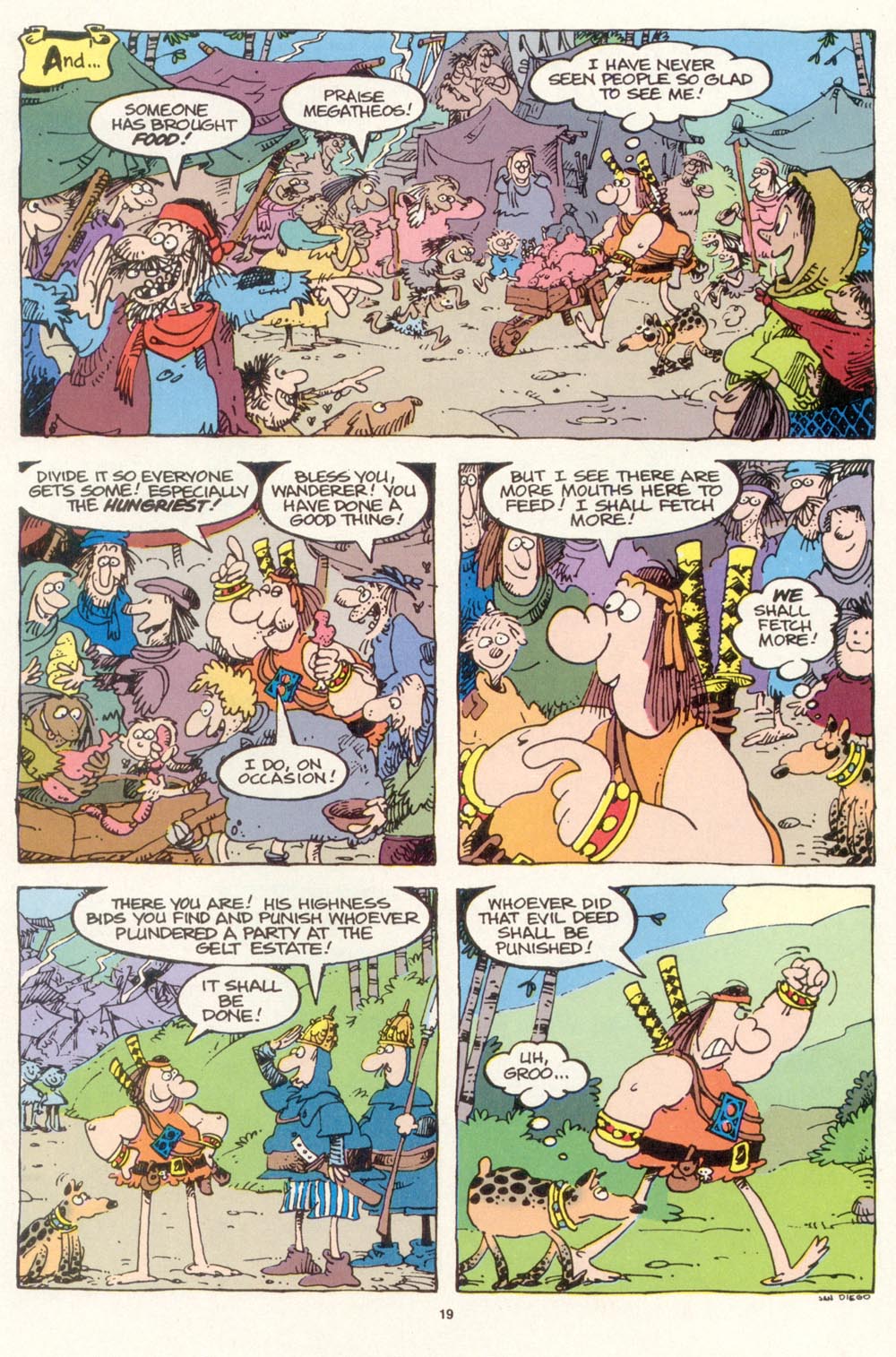Read online Sergio Aragonés Groo the Wanderer comic -  Issue #118 - 21