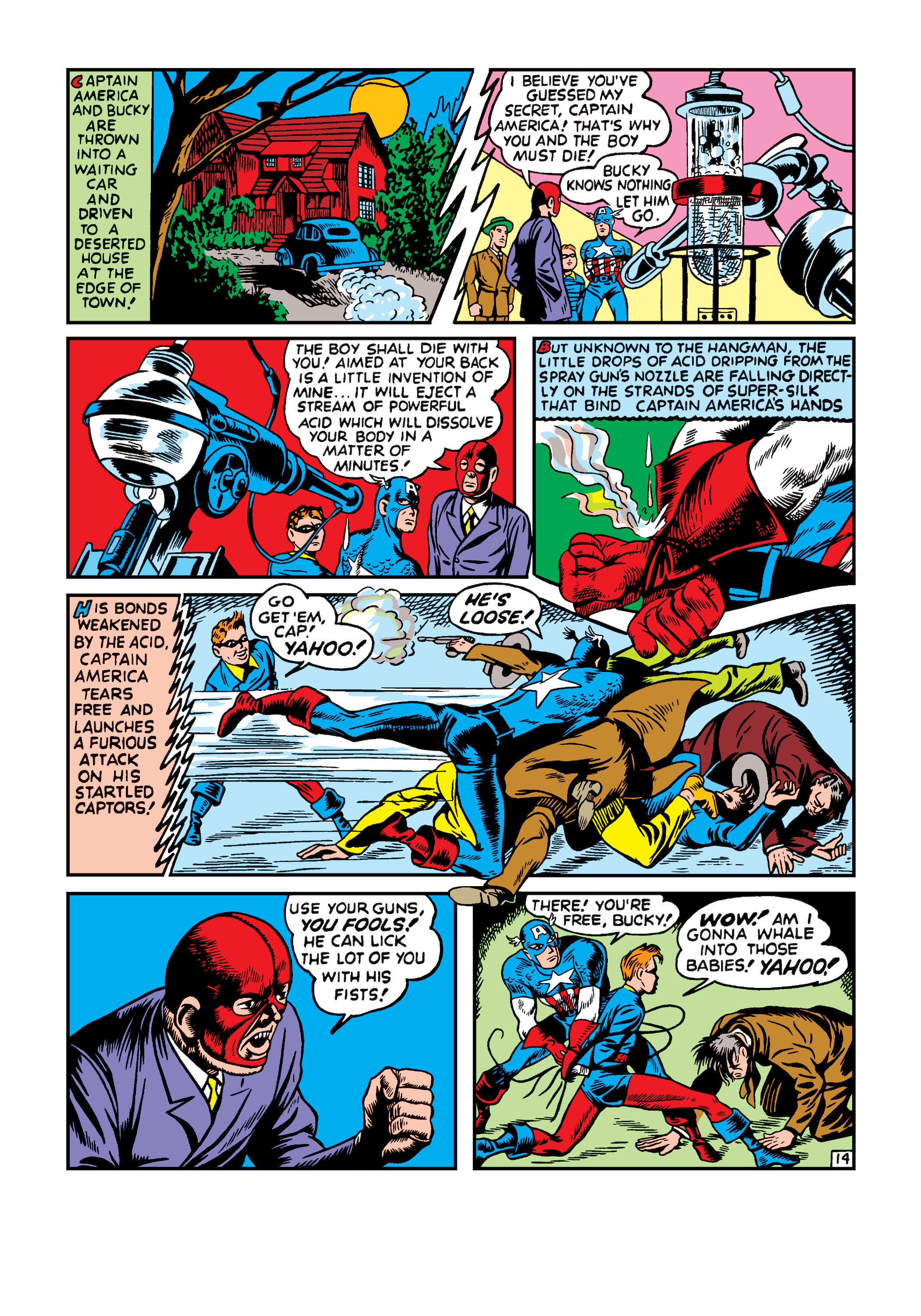 Read online Captain America Comics comic -  Issue #6 - 46