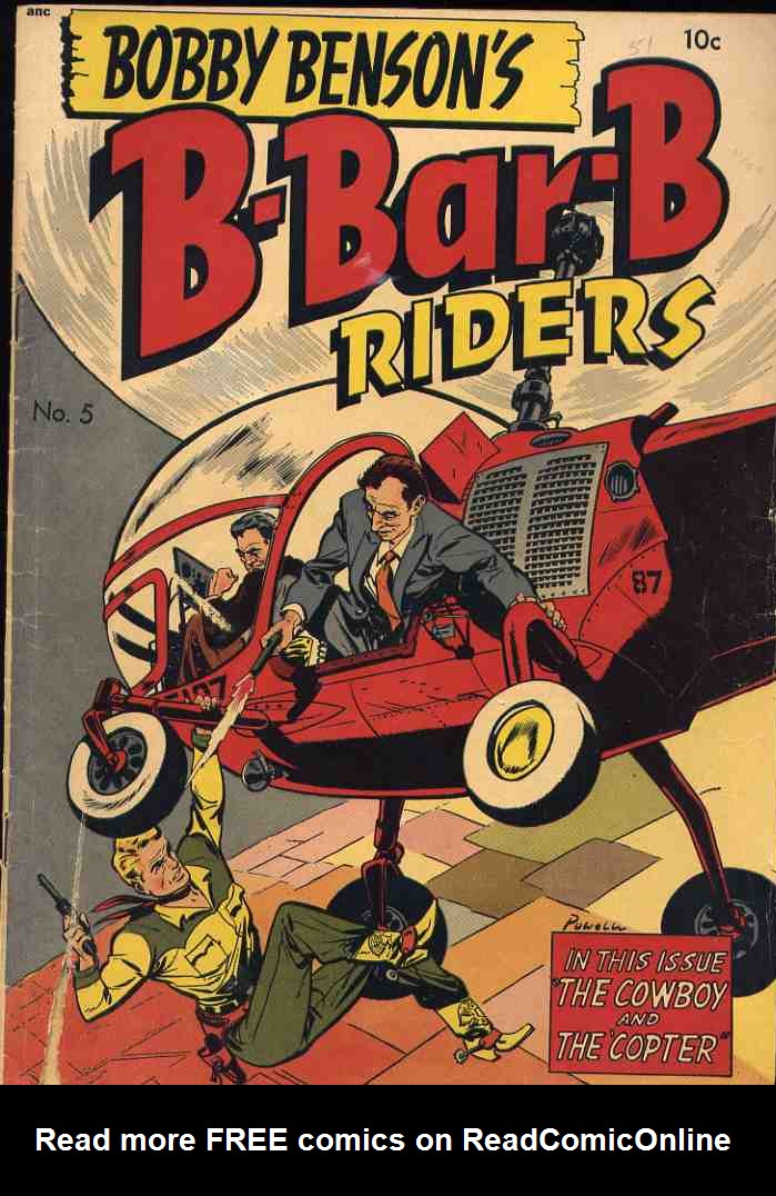 Read online Bobby Benson's B-Bar-B Riders comic -  Issue #5 - 1