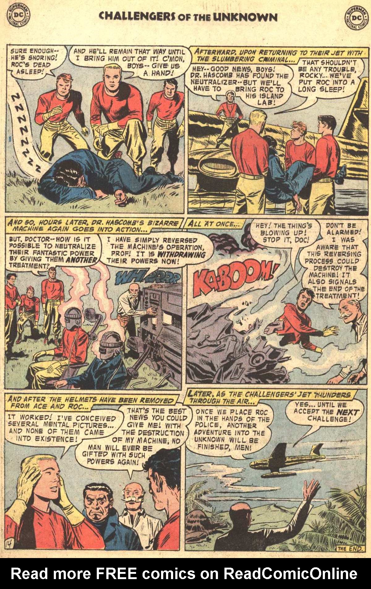 Read online Challengers of the Unknown (1958) comic -  Issue #79 - 16