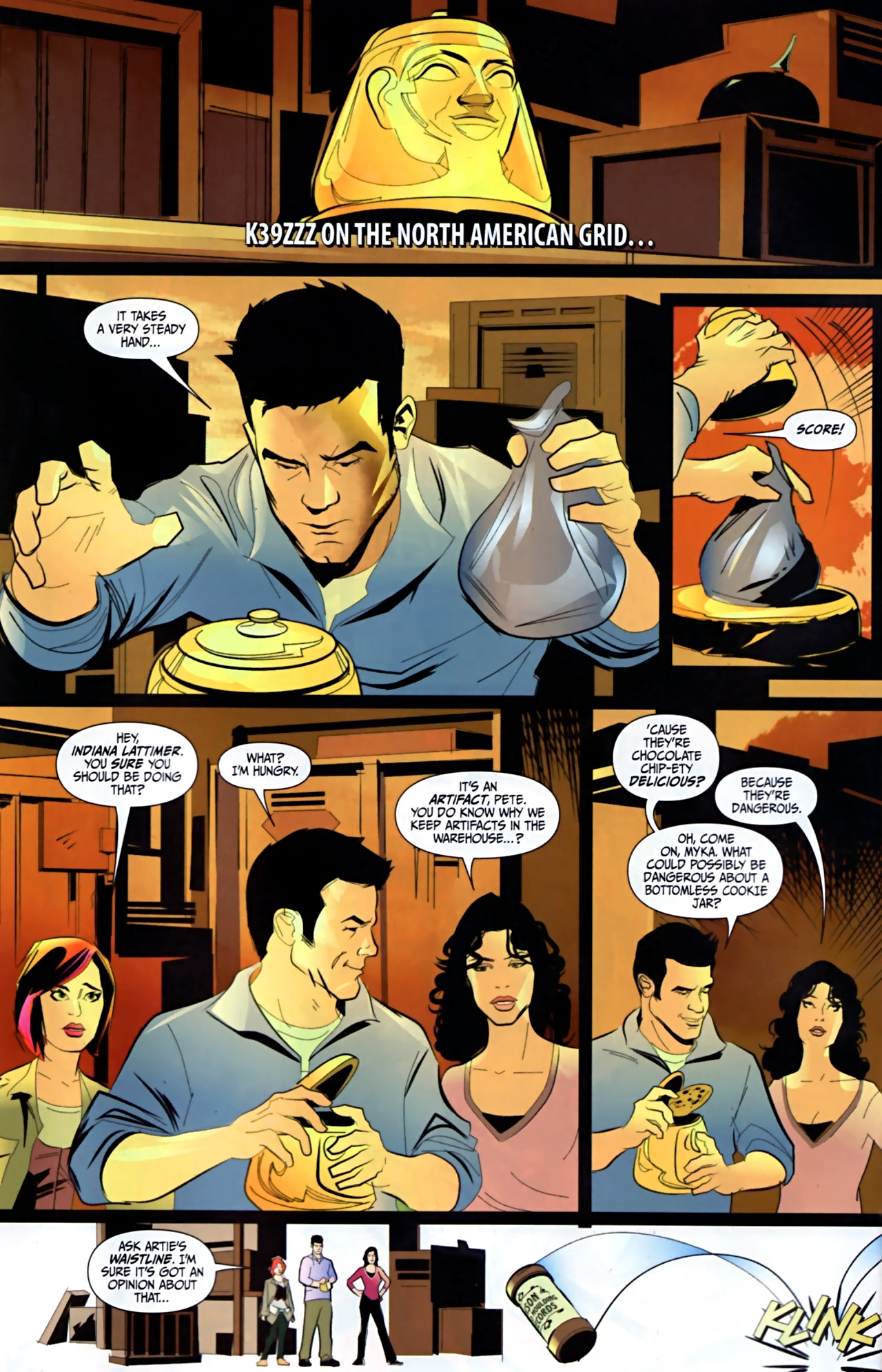 Read online Warehouse 13 comic -  Issue #1 - 5
