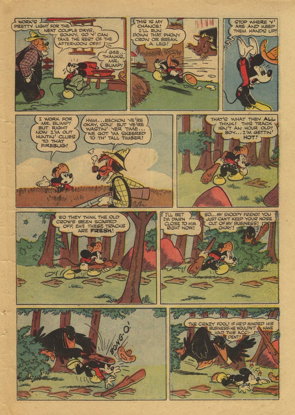 Read online Walt Disney's Comics and Stories comic -  Issue #59 - 31